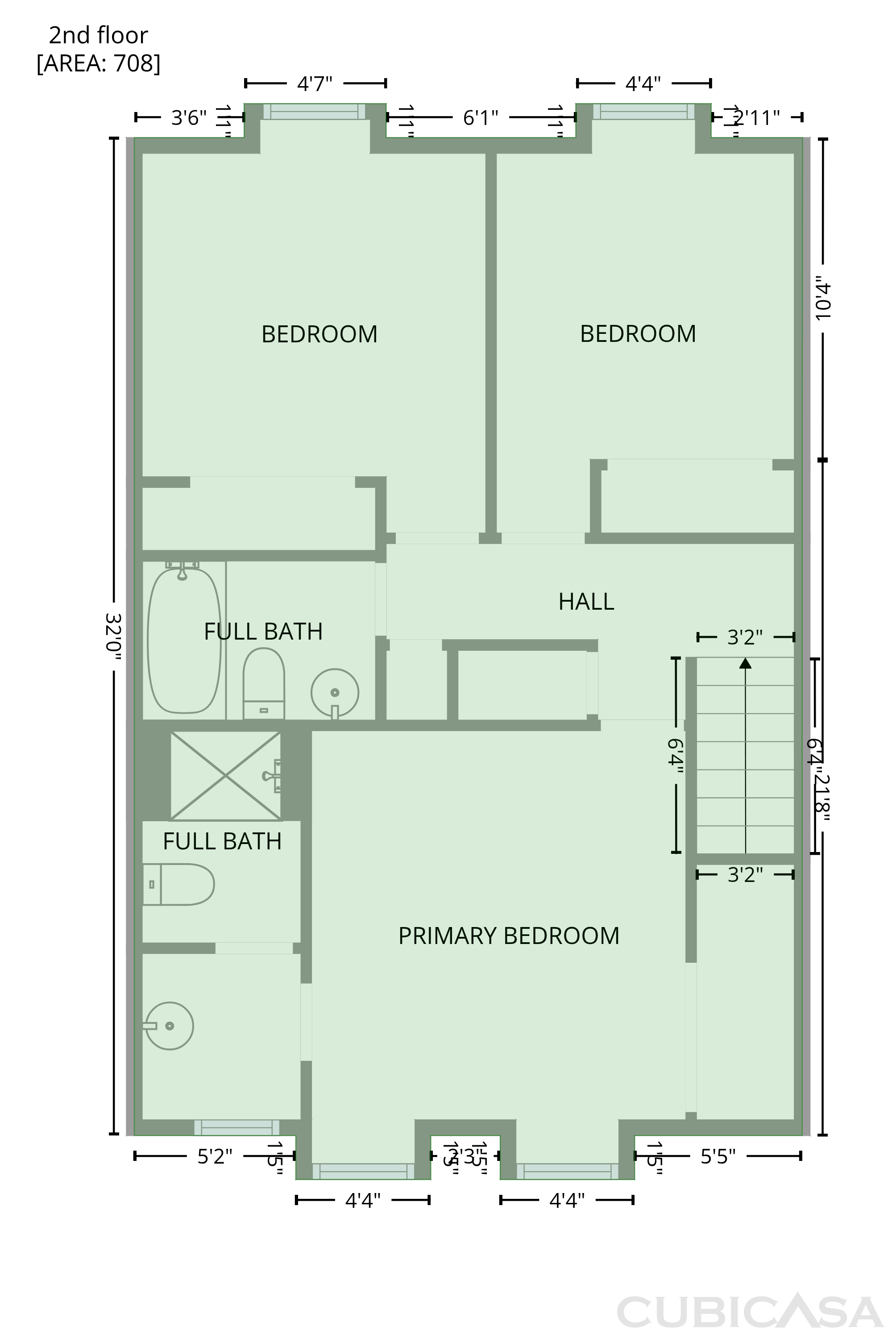 Second Floor of 3229 Regents Park Ln, Greensboro, NC