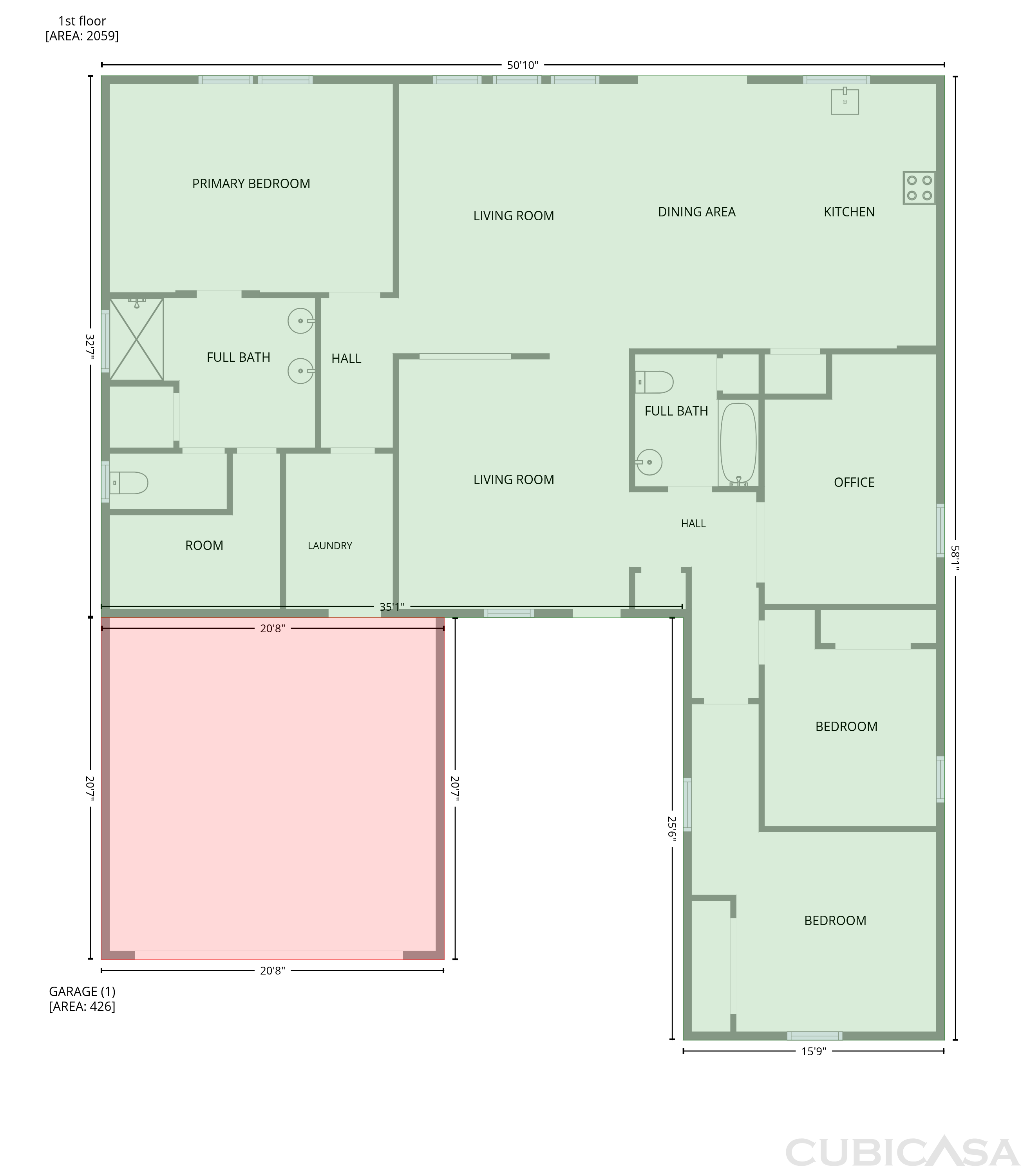 Main Floor of 1216 Hamel Way, Galt, CA