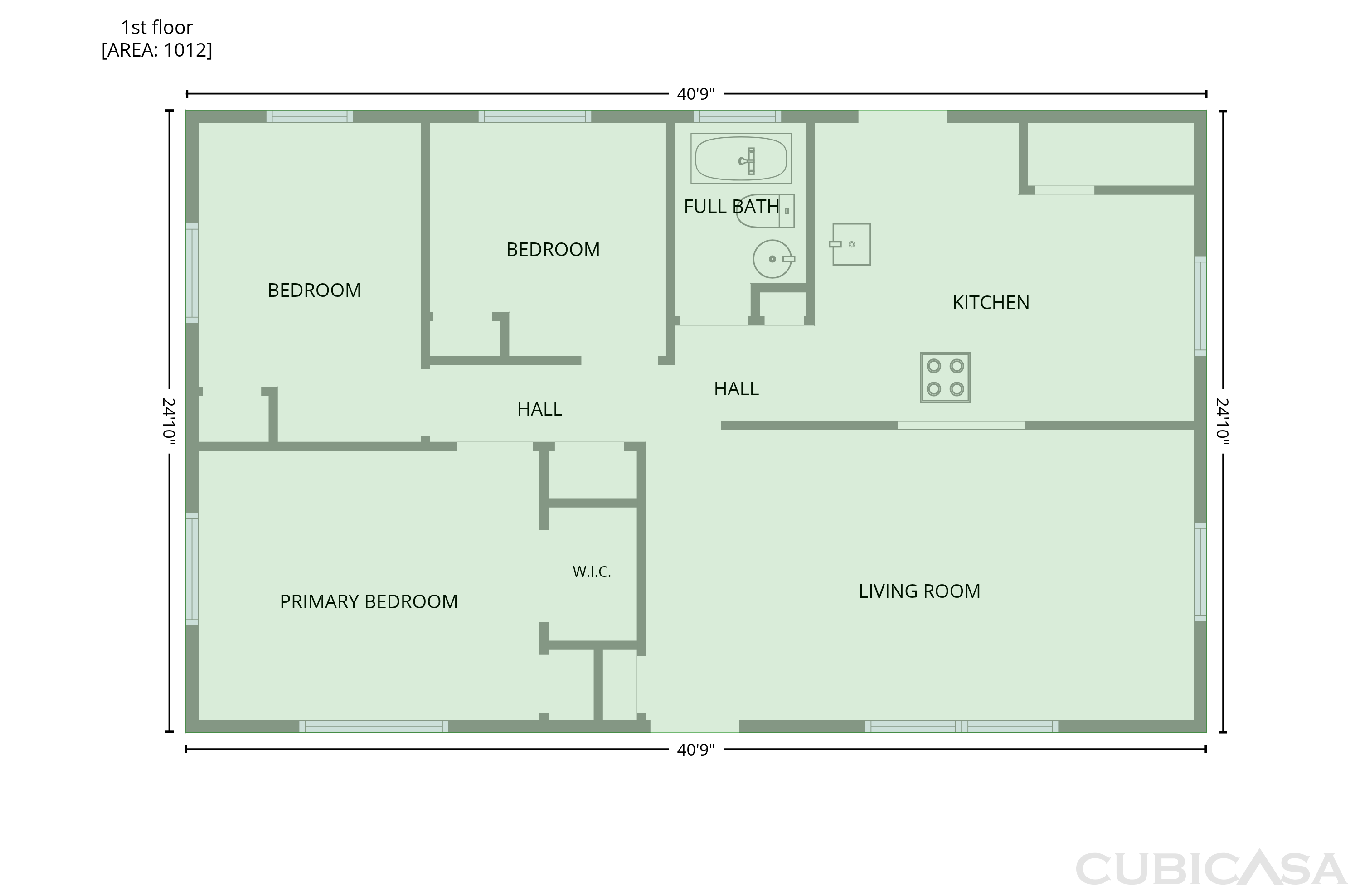 Main Floor of 432 Southgate Dr, Greenwood, IN