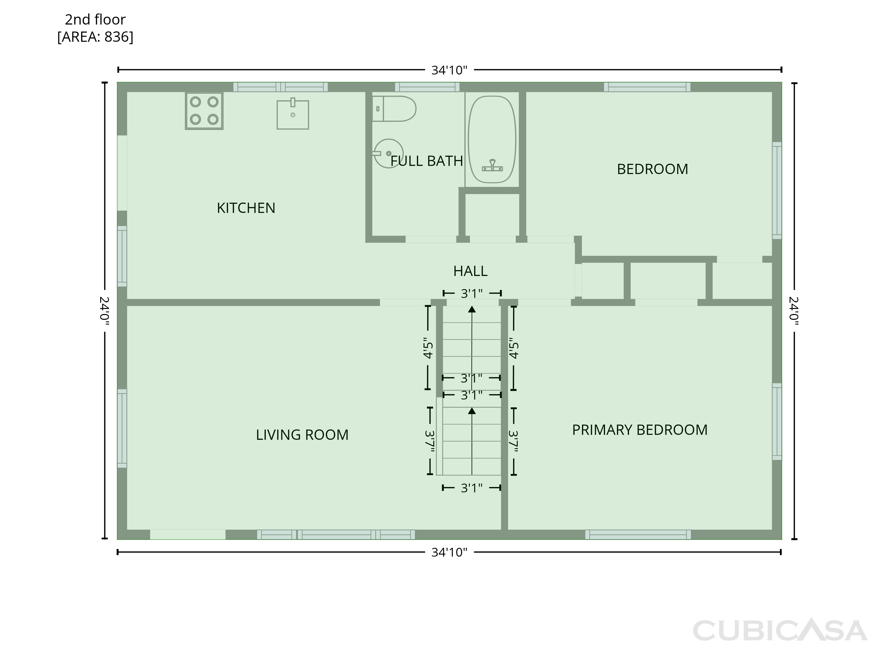 Second Floor of 65 Hilltop Ter, Bloomingdale, NJ
