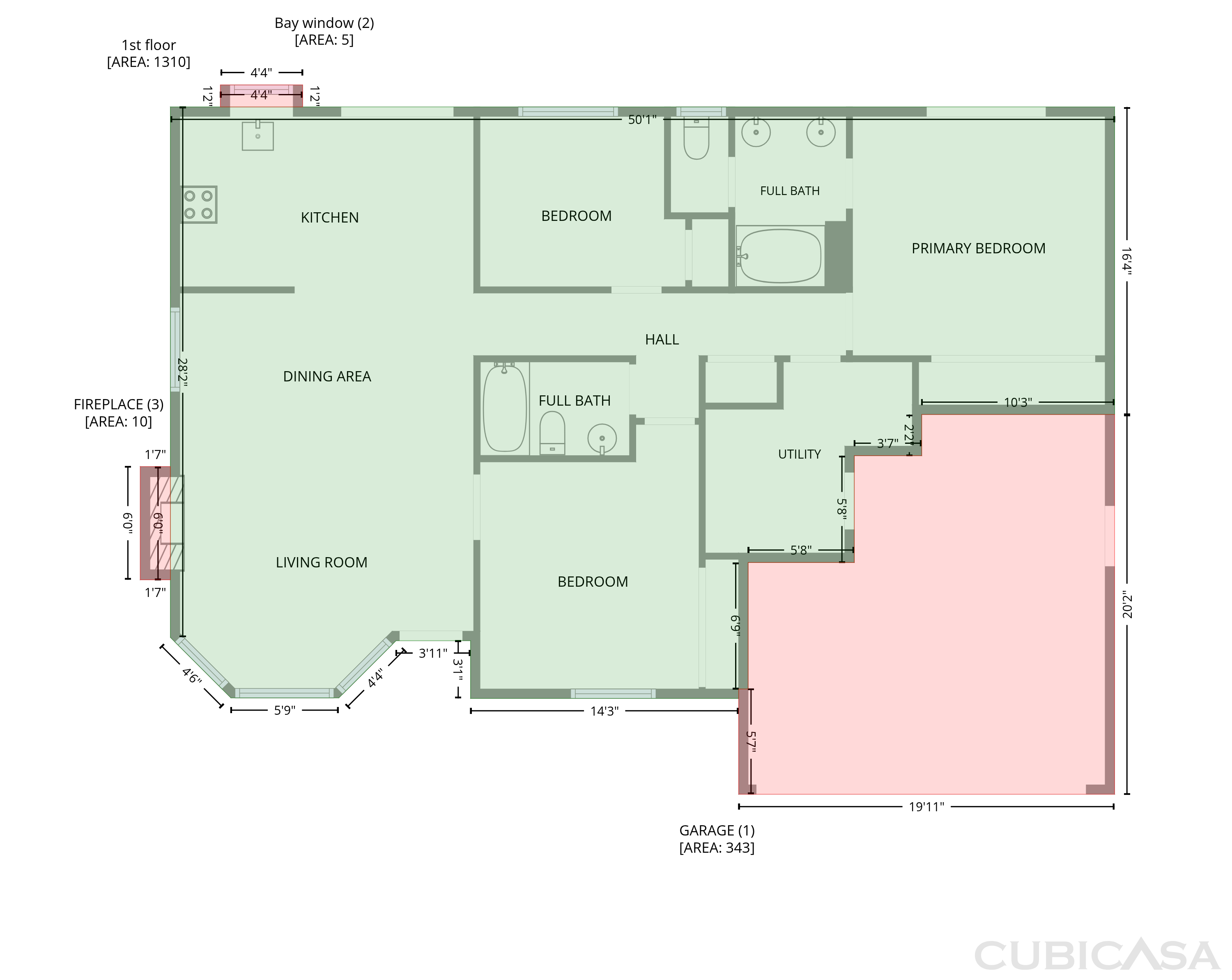 Main Floor of 545 Spruce Ct, Palmdale, CA
