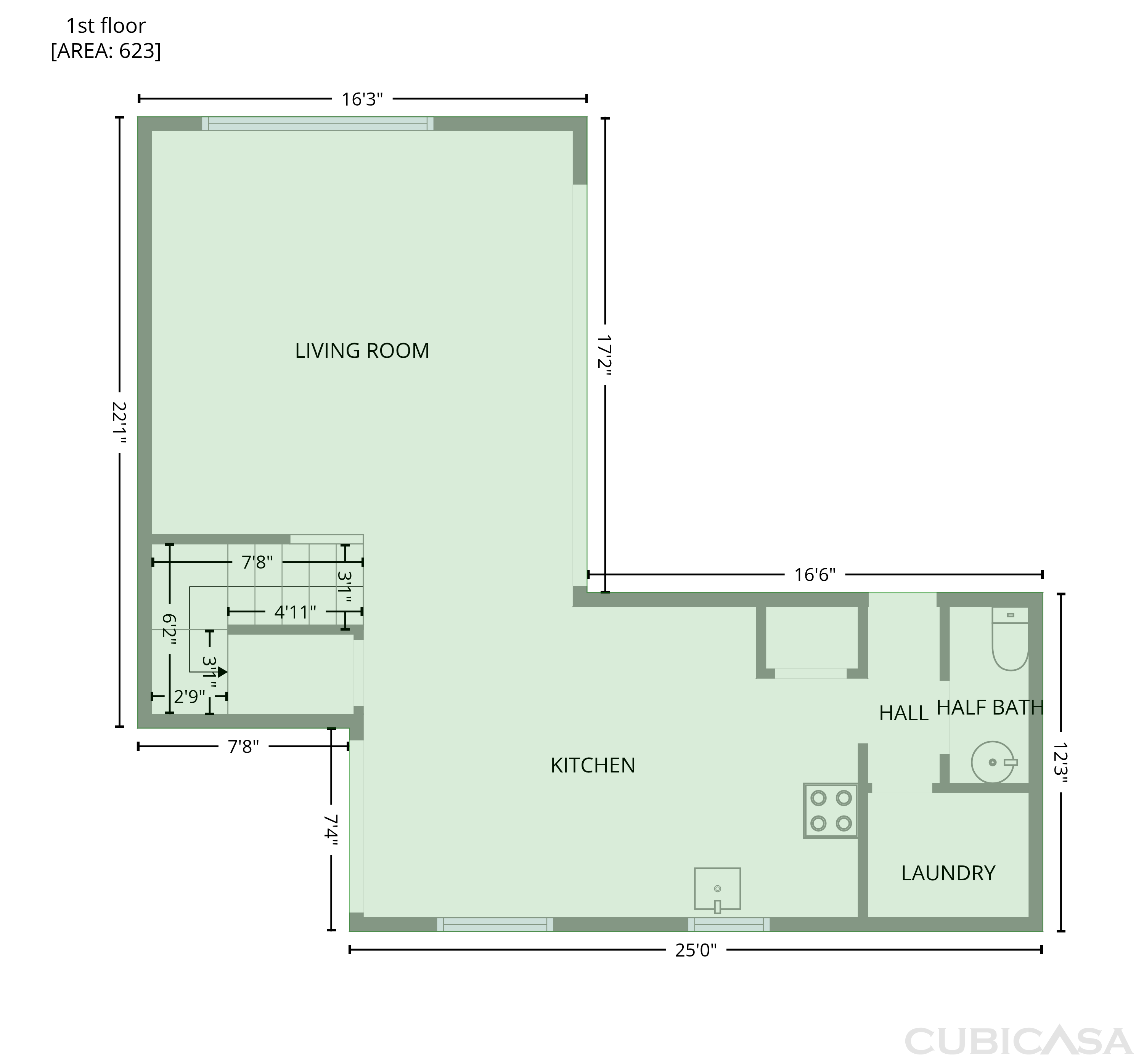 Main Floor of 202 Arbor Oaks Dr, Summerville, SC