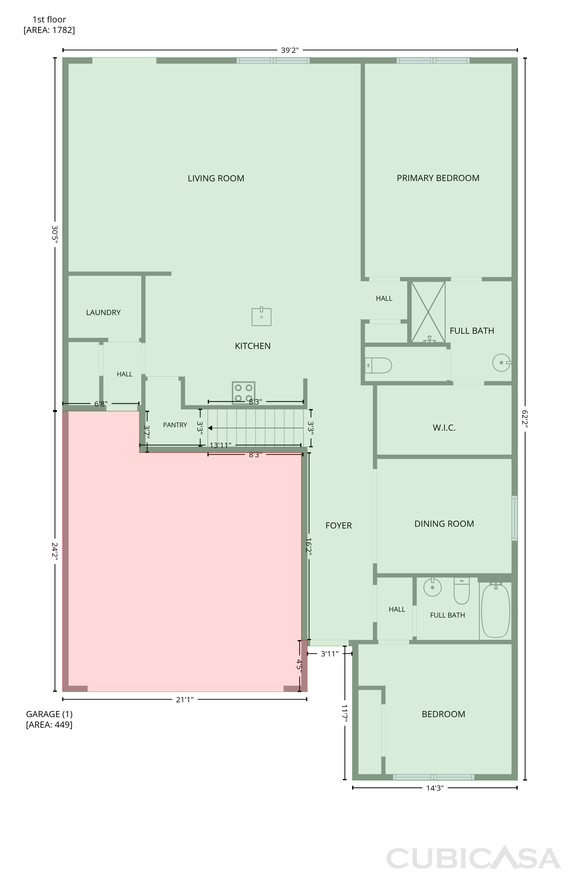 Main Floor of 1126 Joywood Dr, Longs, SC