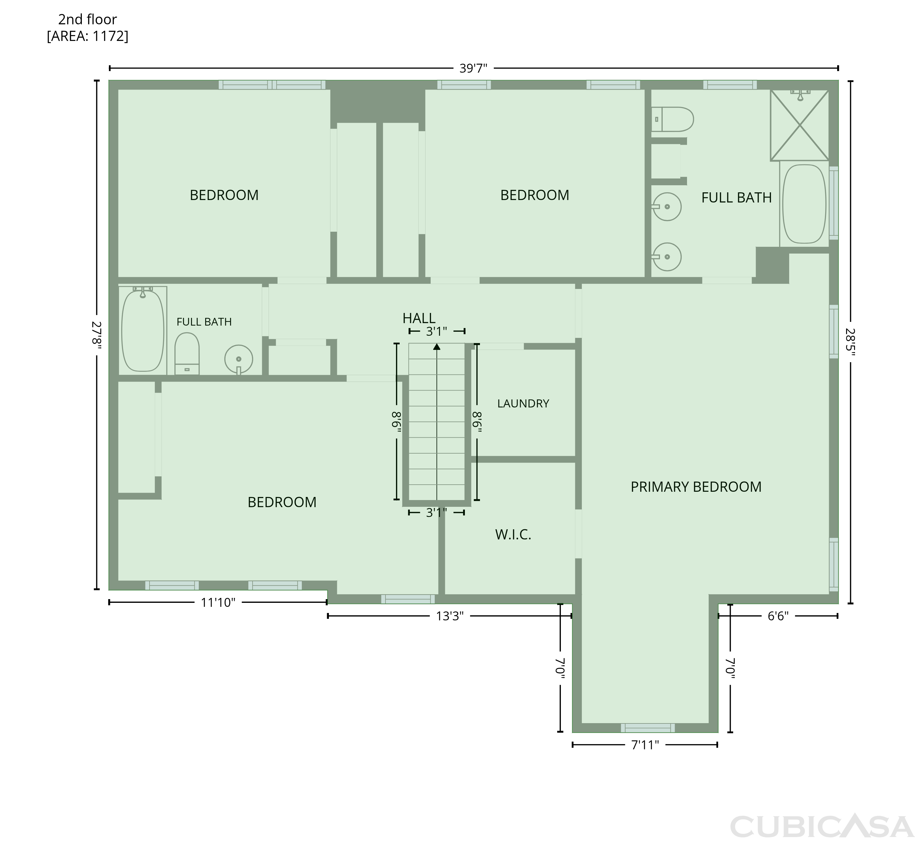 Second Floor of 352 Collinsworth Dr, Clayton, NC