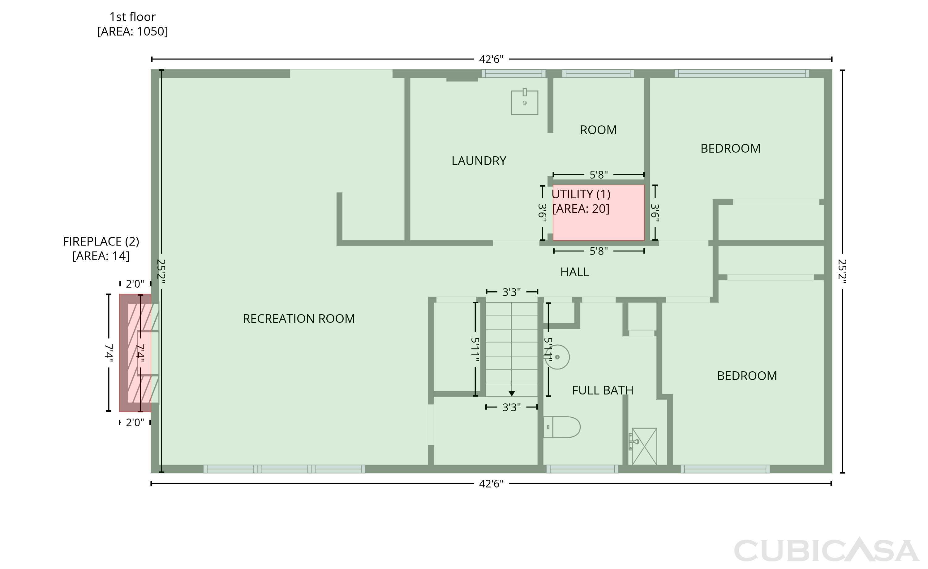 Main Floor of 750 W Gentile St, Layton, UT