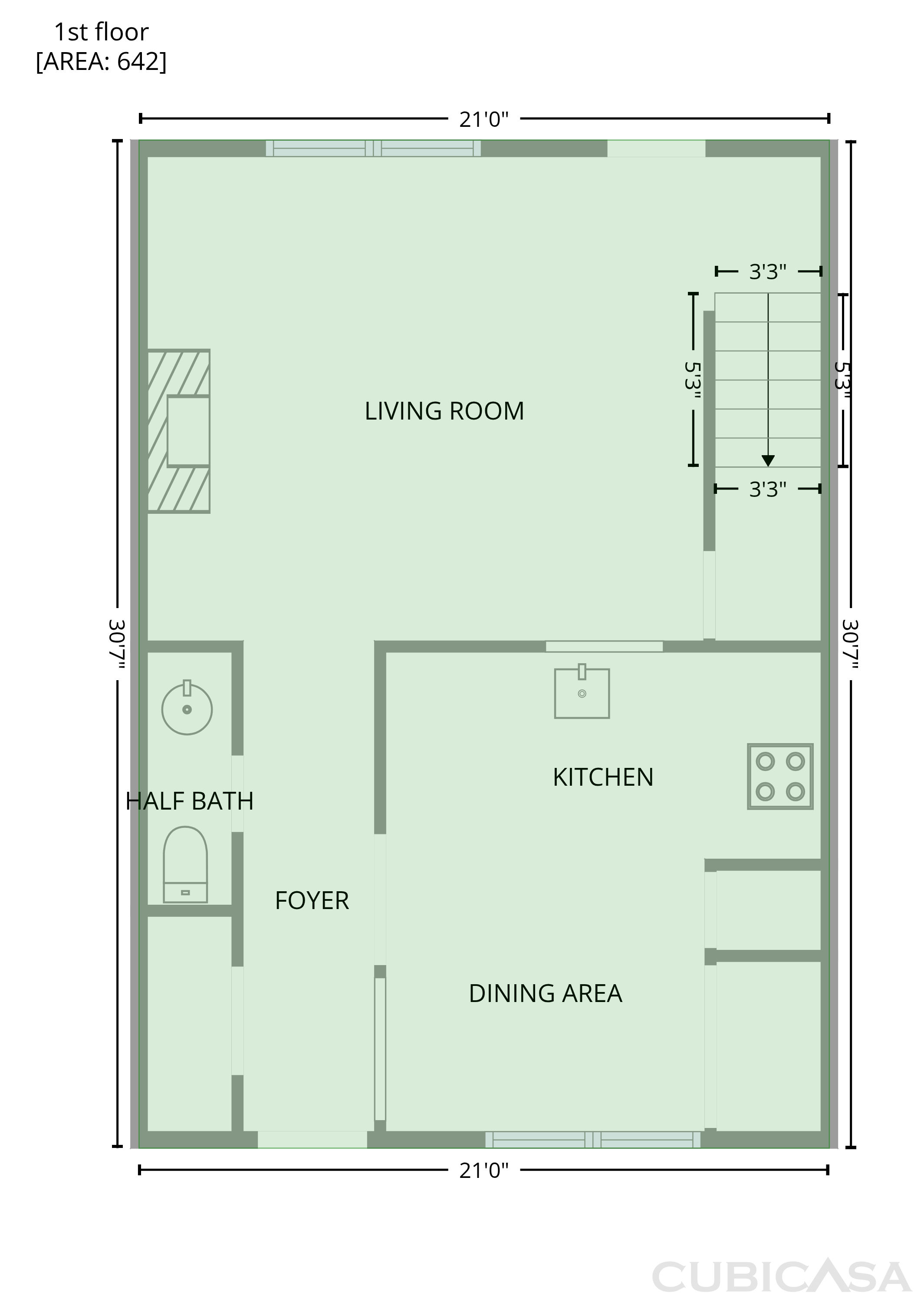Main Floor of 2950 Baby Ruth Ln, Antioch, TN