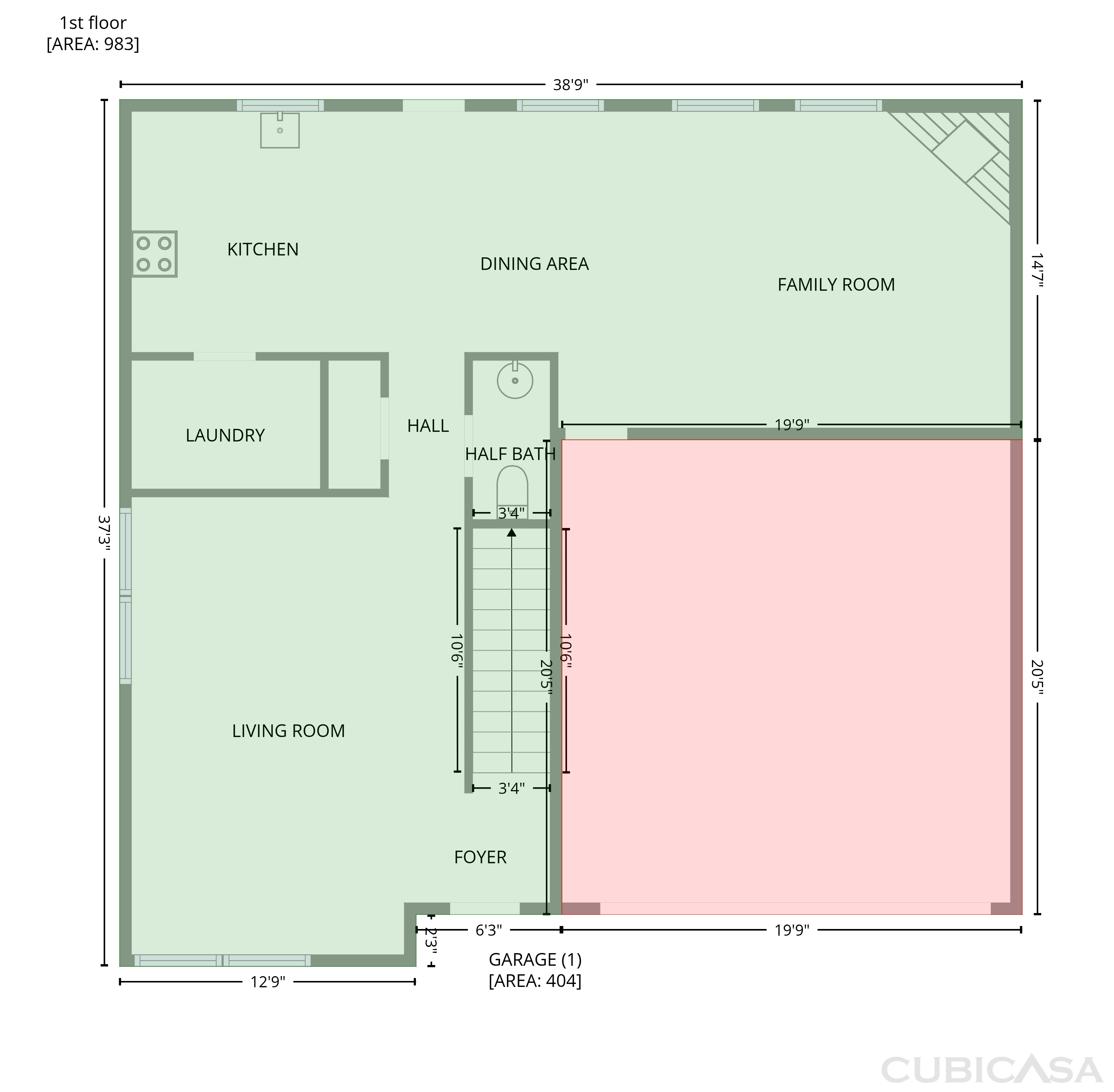 Main Floor of 2501 Avalon Creek Way, McKinney, TX