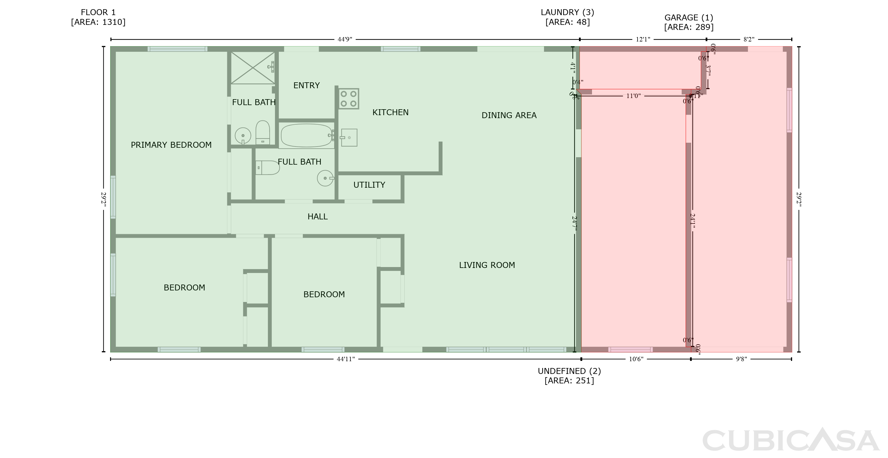 Main Floor of 616 W Michigan St, Greenfield, IN