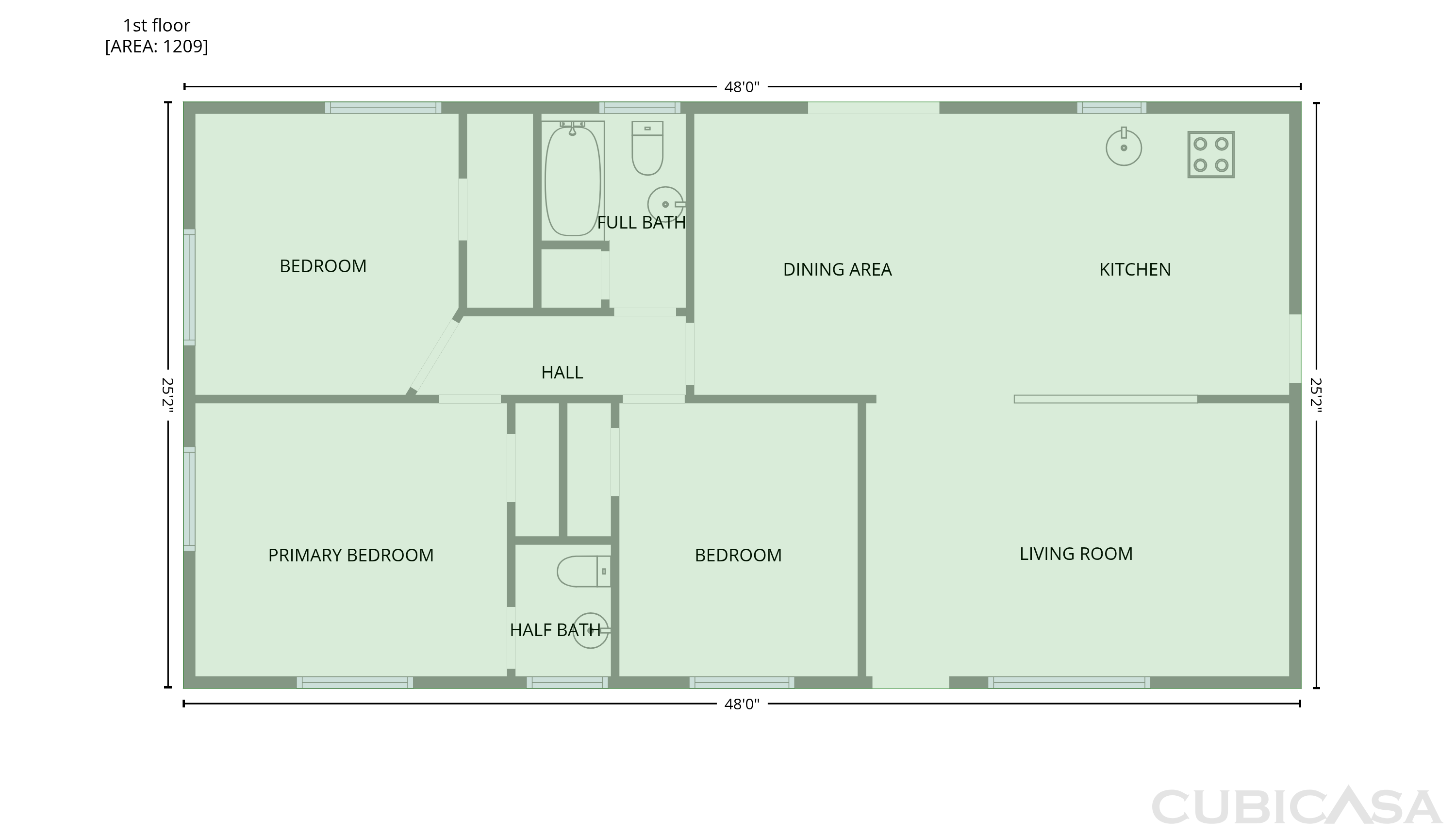 Main Floor of 2855 Jerome Rd, Atlanta, GA