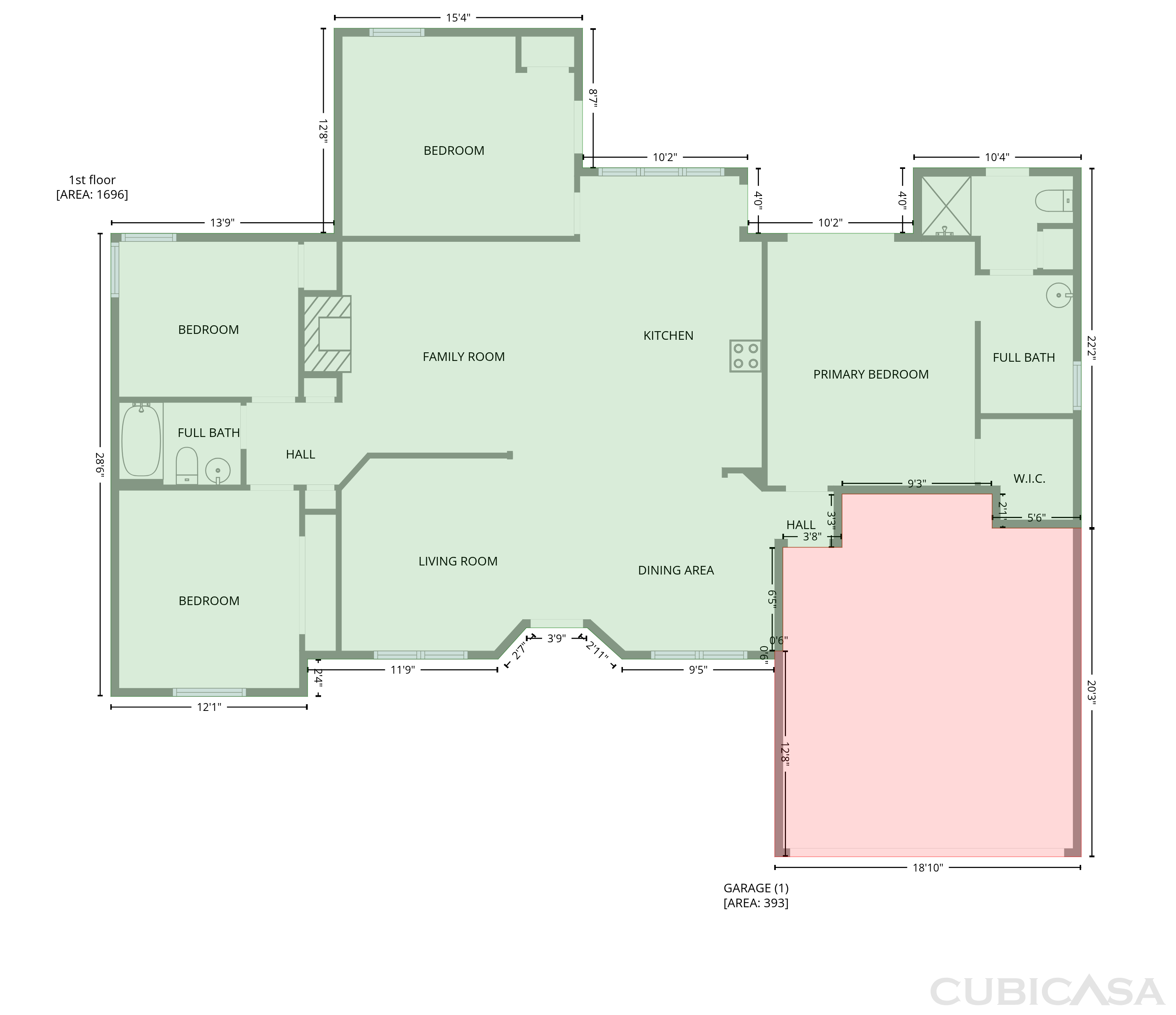 Main Floor of 2385 SW Neal Rd, Port Saint Lucie, FL