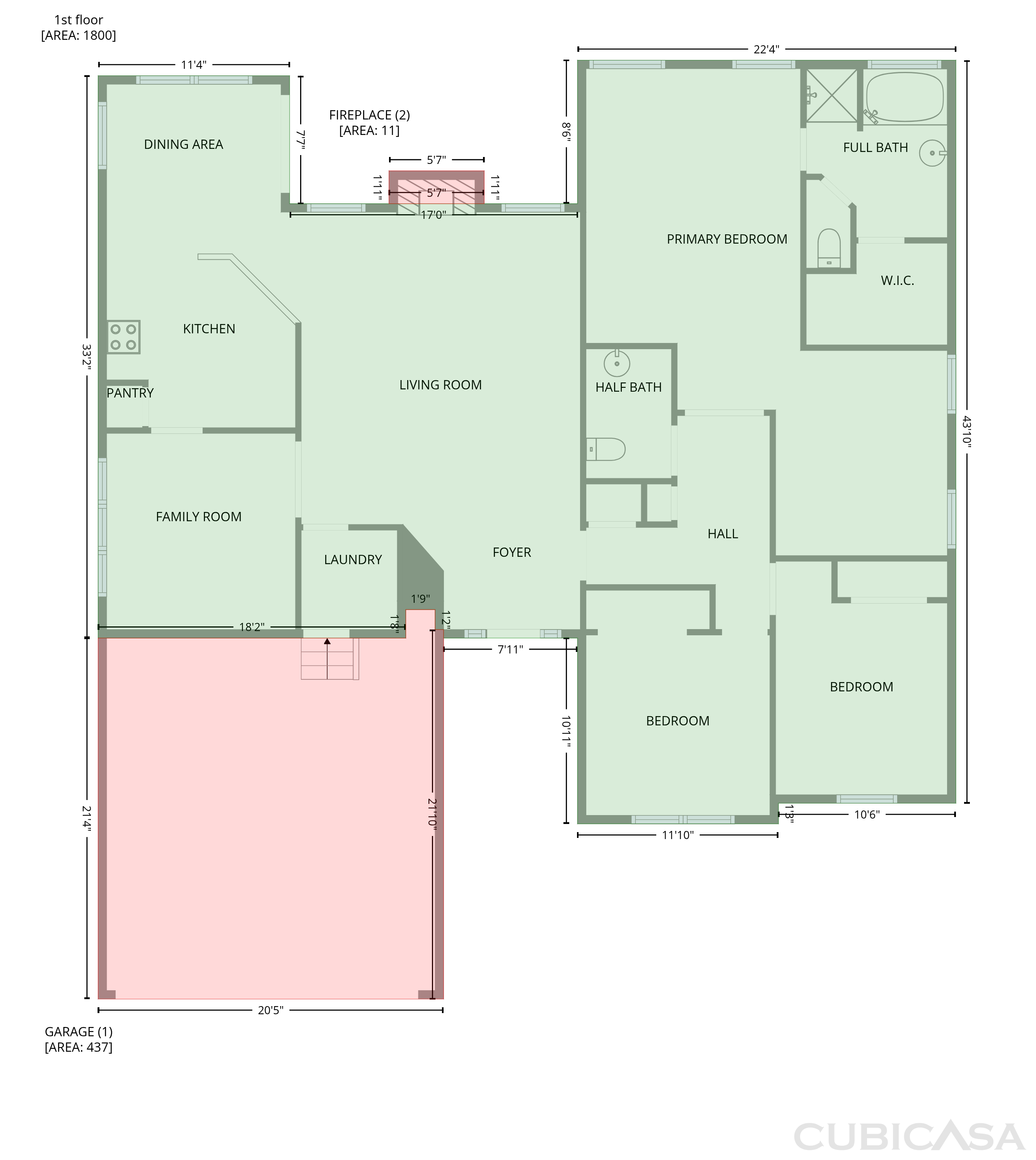 Main Floor of 2 Afton Pl, Durham, NC