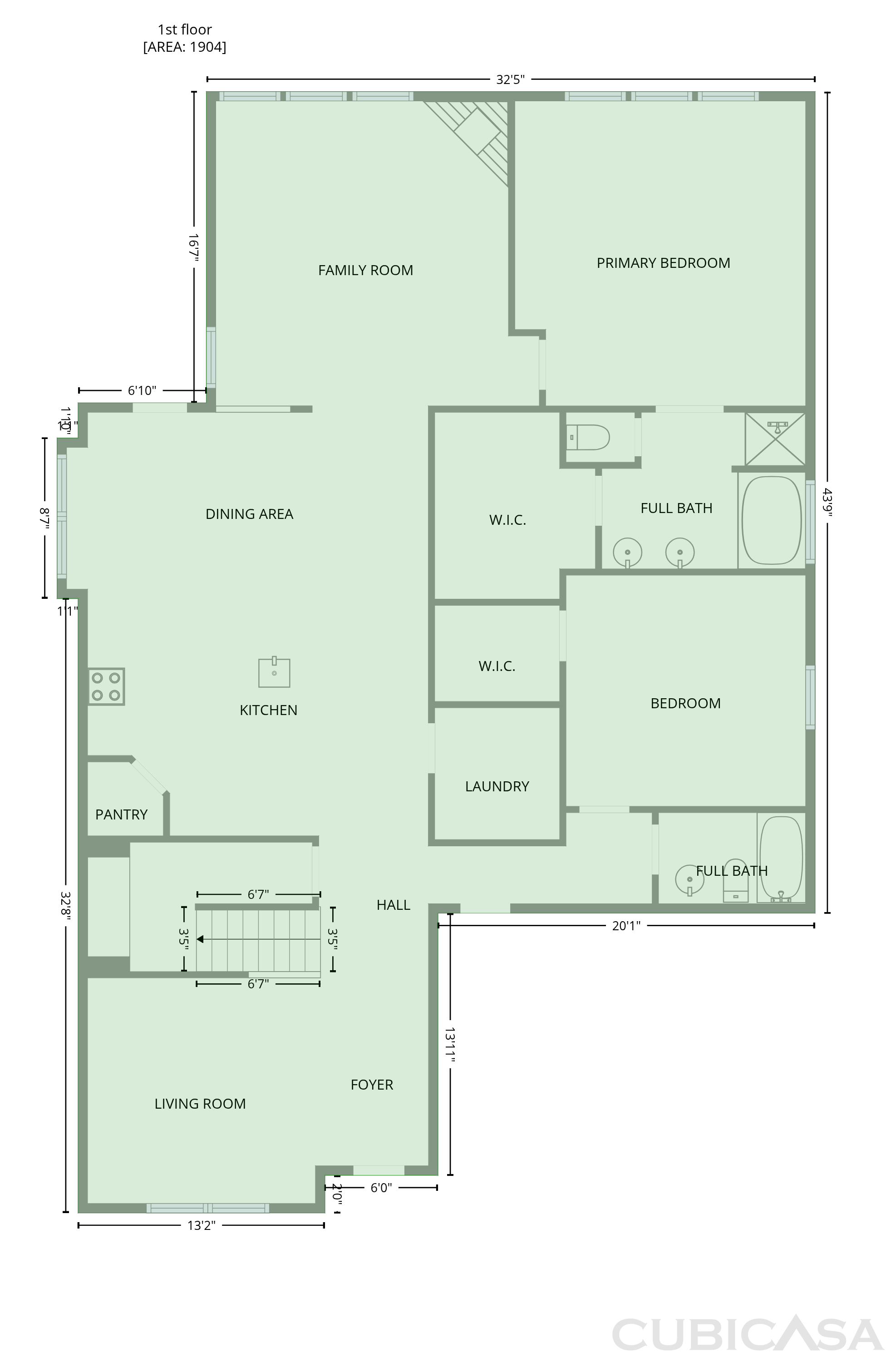 Main Floor of 8608 Sagebrush Trl, Crossroads, TX