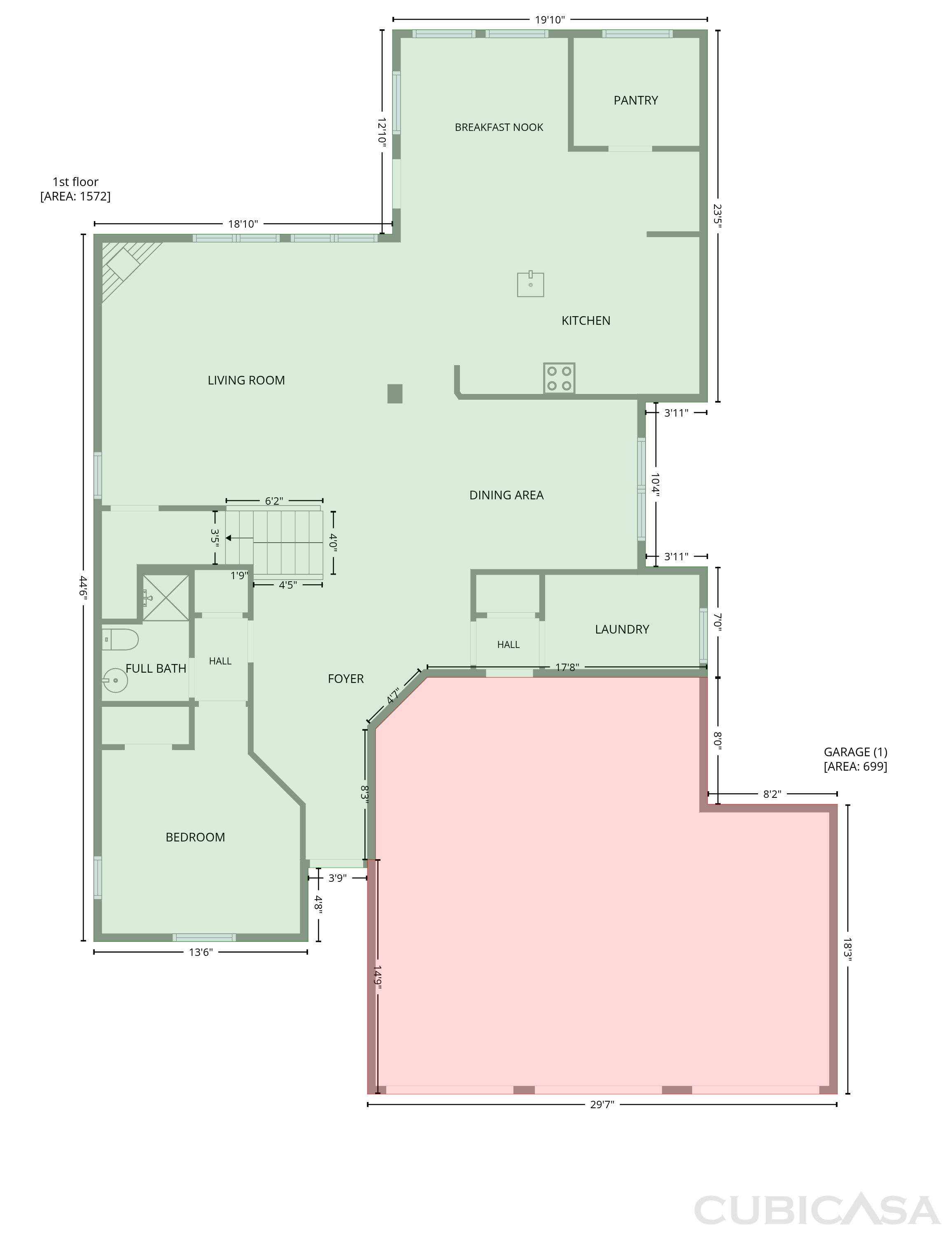 Main Floor of 2030 Uvalde Dr, Forney, TX