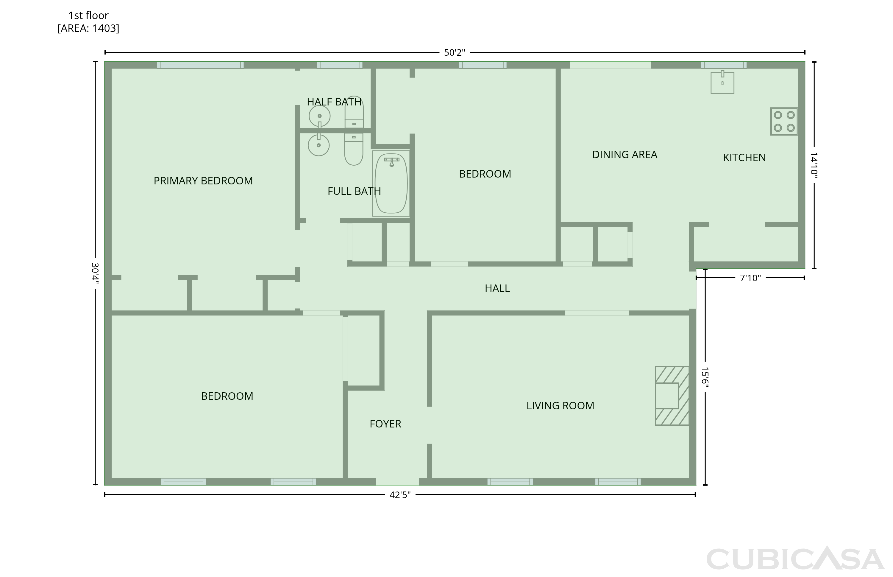 Main Floor of 3 Timber Creek Ct, Taylors, SC