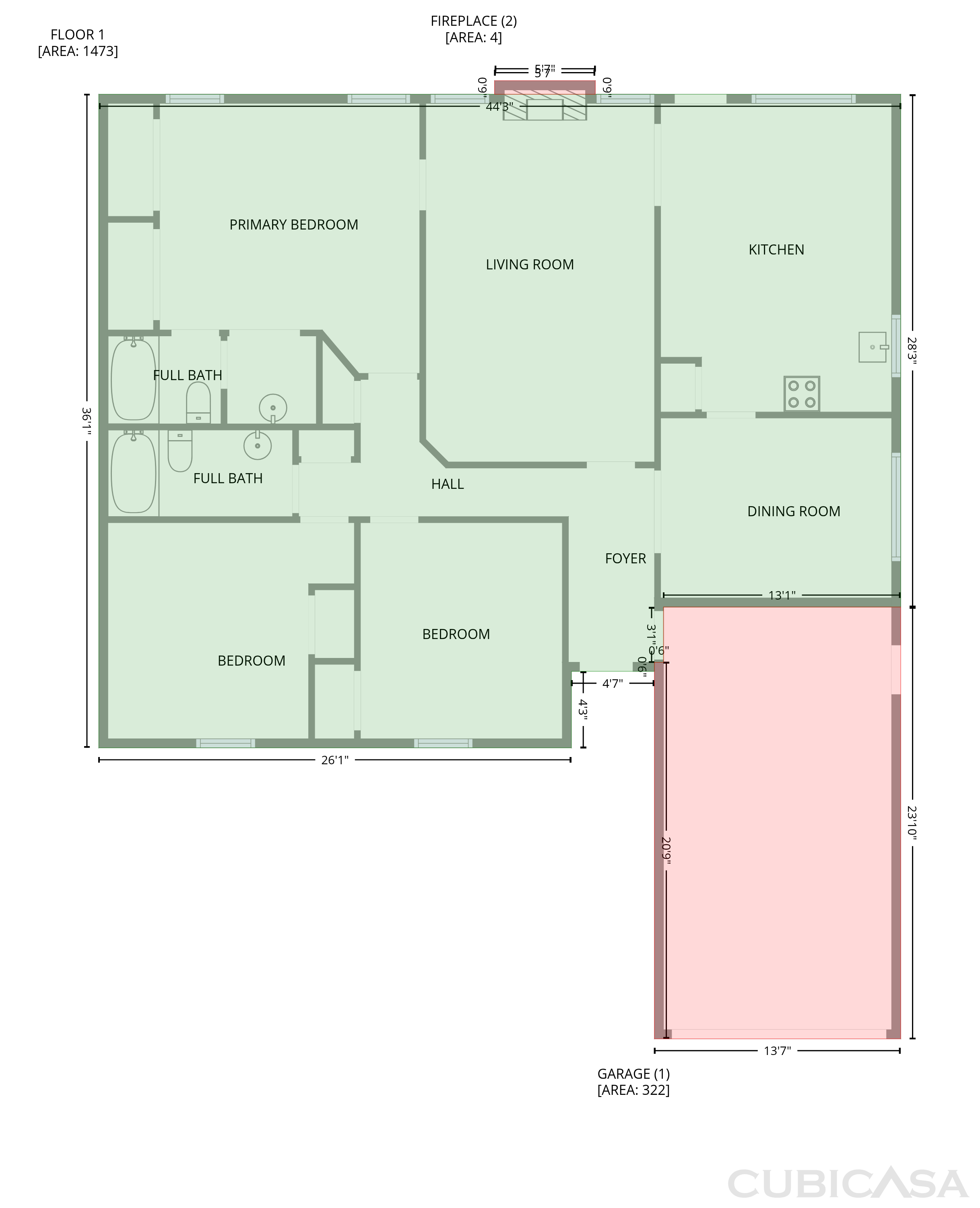 Main Floor of 105 Nottingham Ct, Summerville, SC