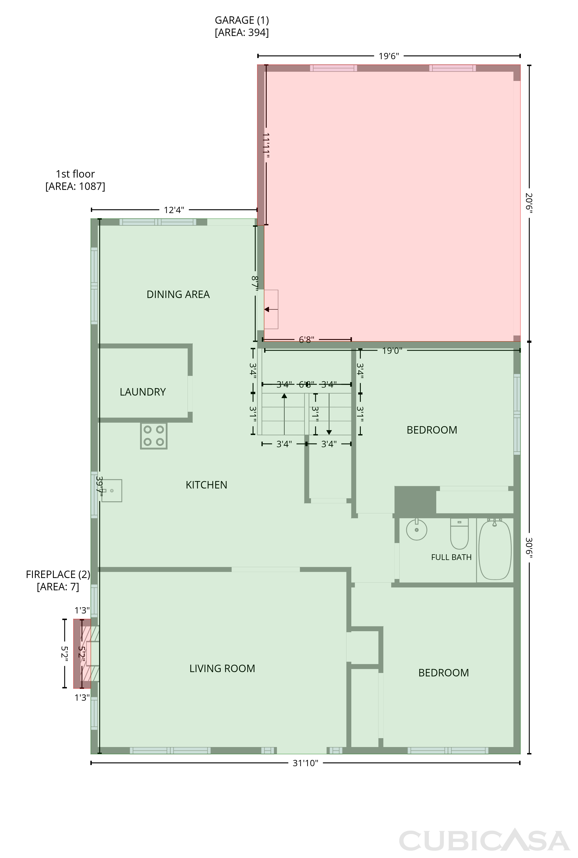 Main Floor of 9701 Chris Dr, Raleigh, NC