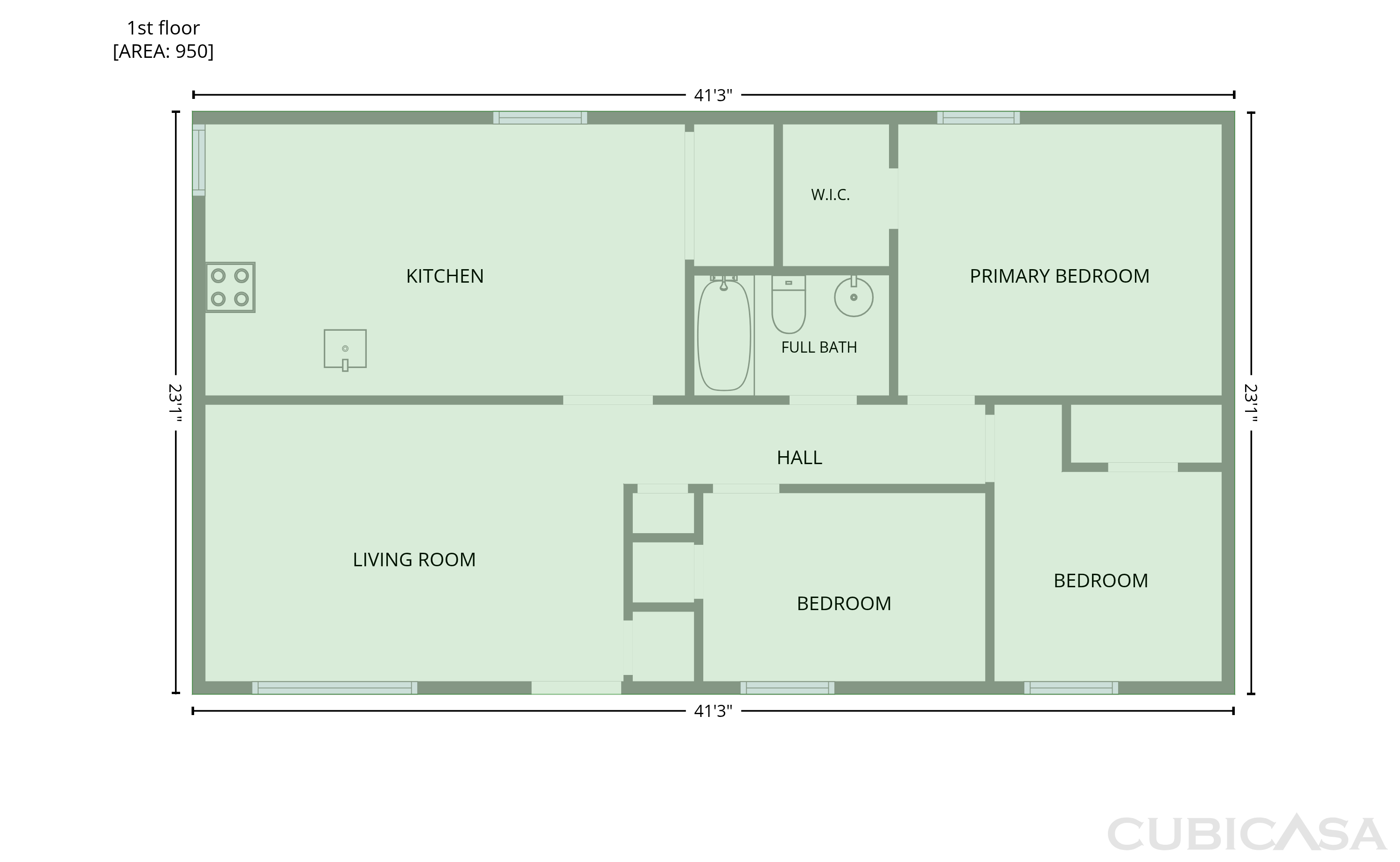 Main Floor of 219 Honeysuckle Ln, Winnsboro, SC