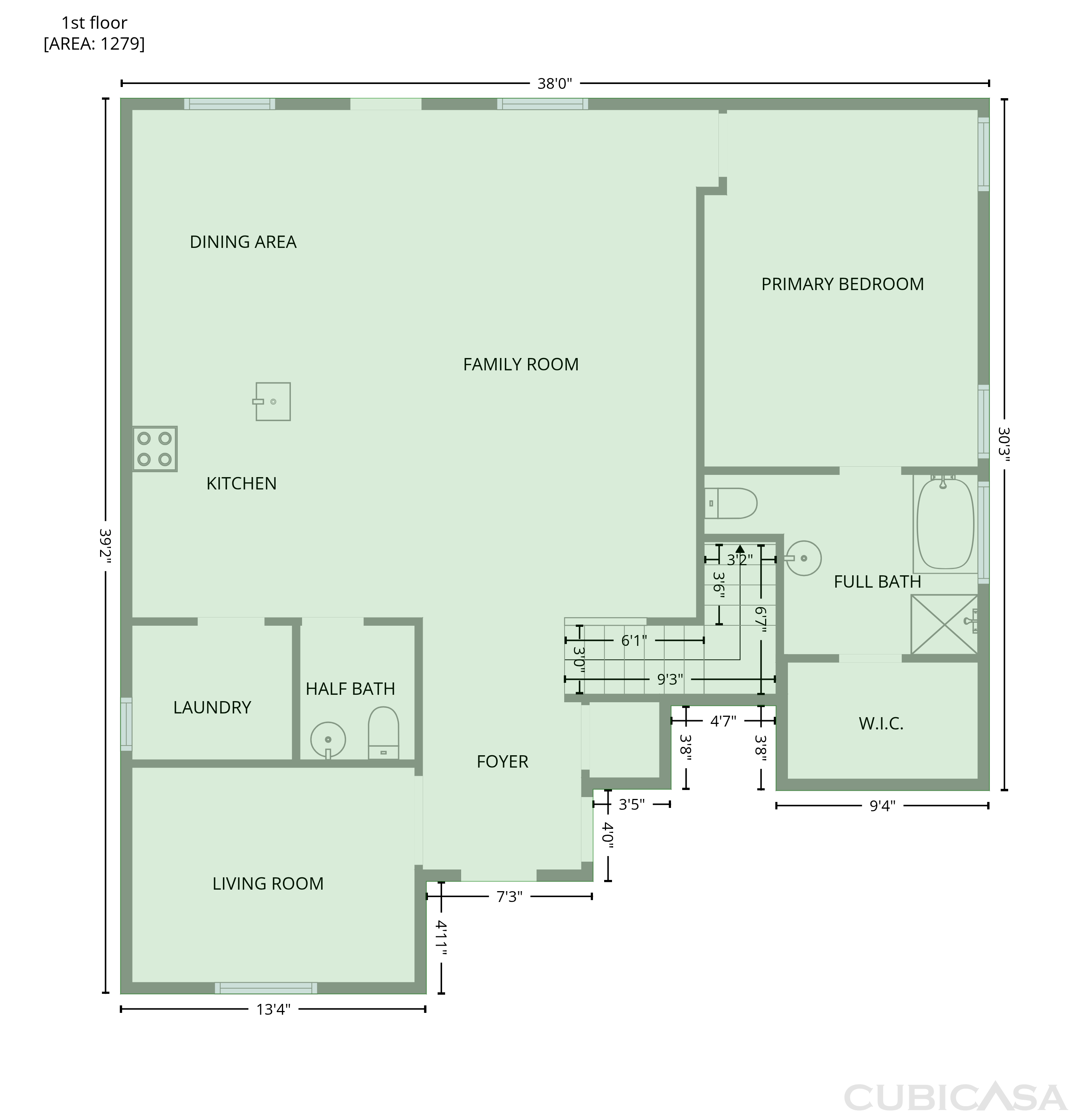 Main Floor of 5810 Vasey Blvd, Austin, TX