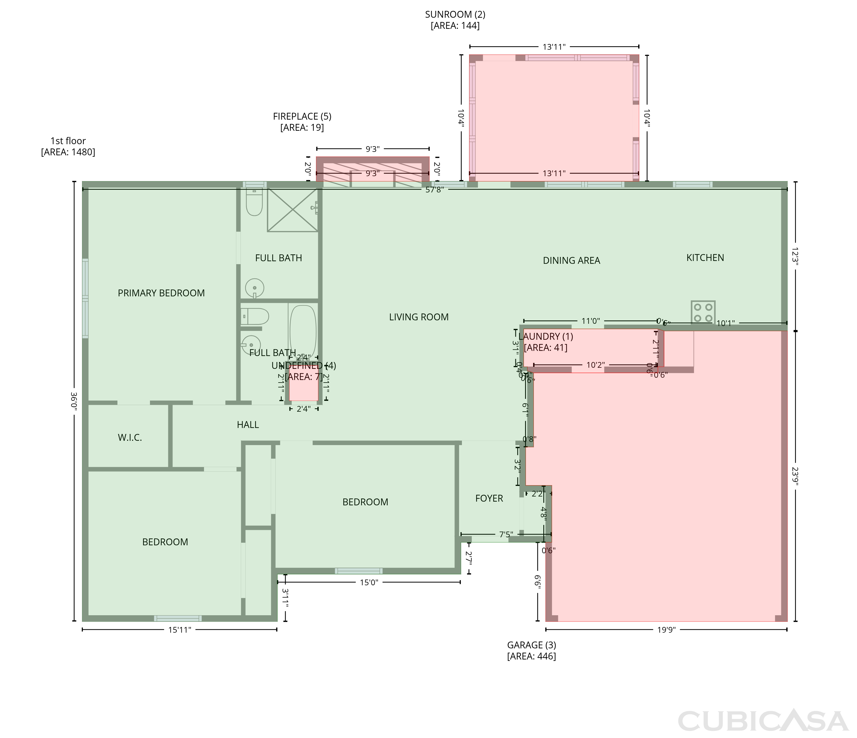 Main Floor of 5120 Red River Dr, Arlington, TX