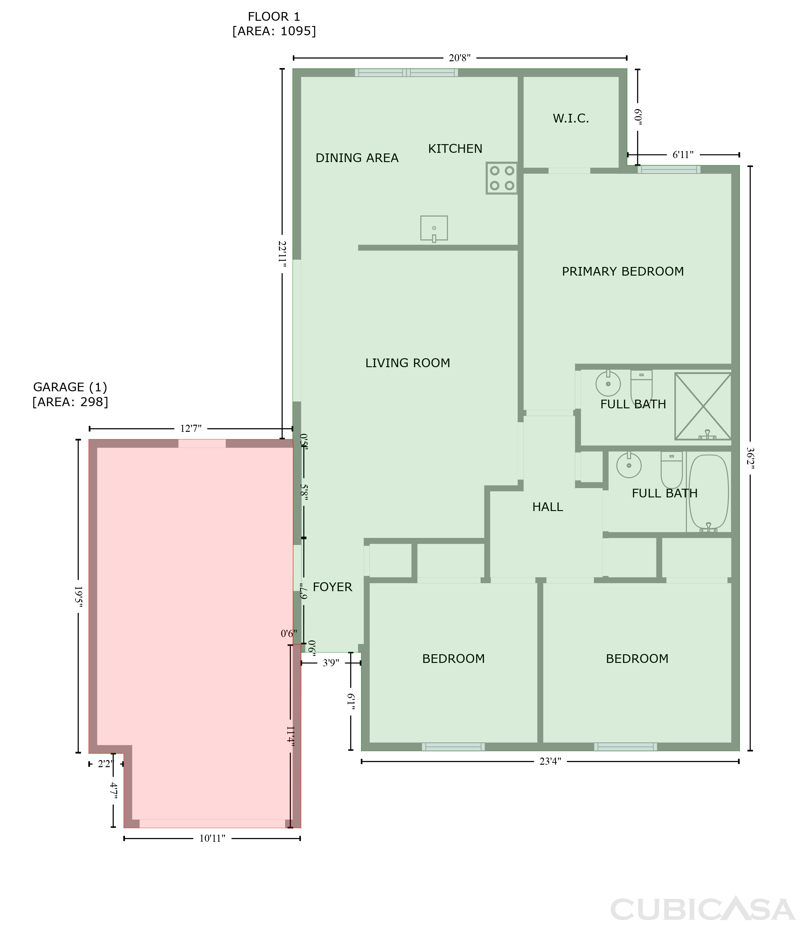 Main Floor of 3444 Excalibur Way E, Jacksonville, FL