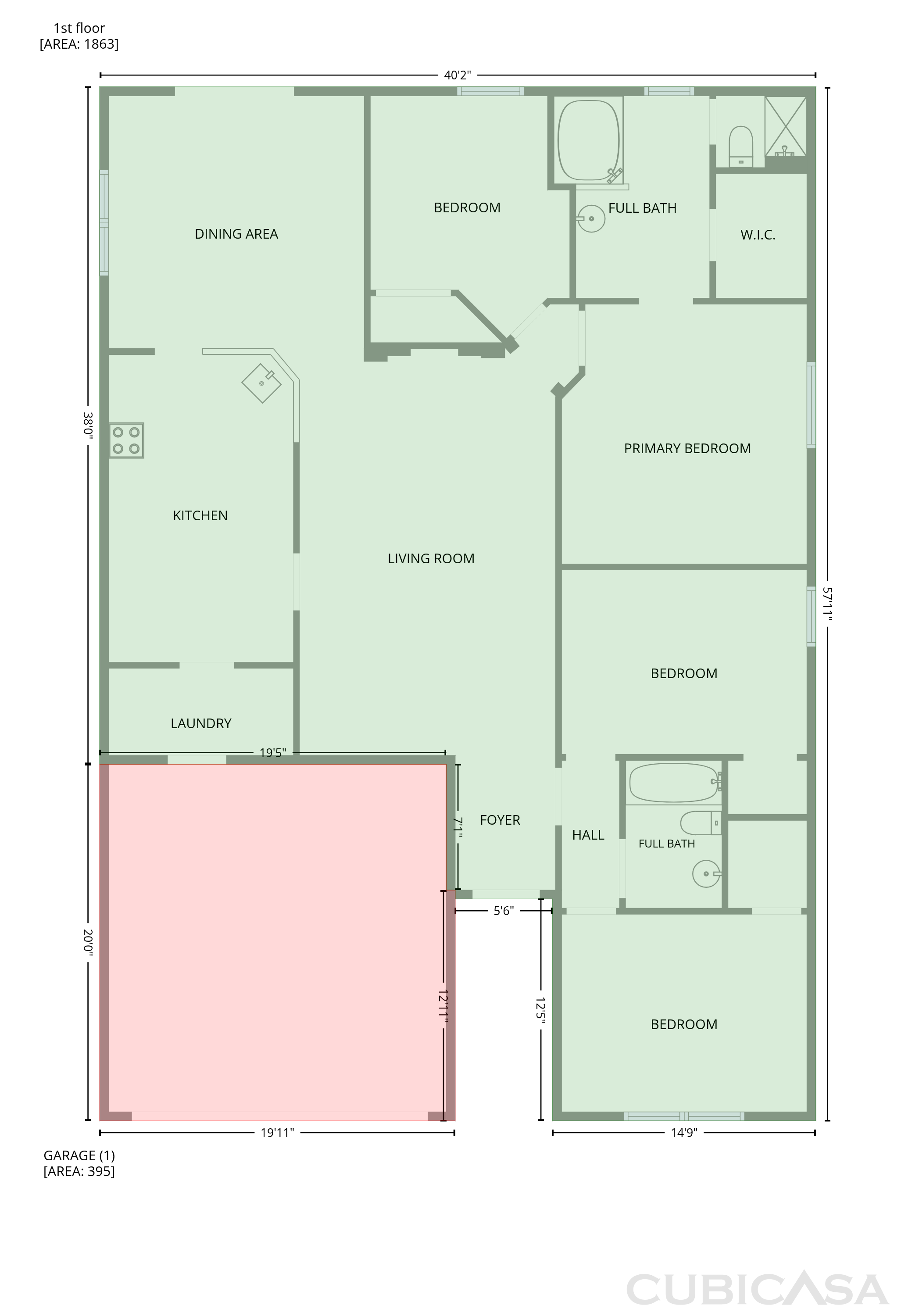 Main Floor of 117 Milestone Dr, Haines City, FL