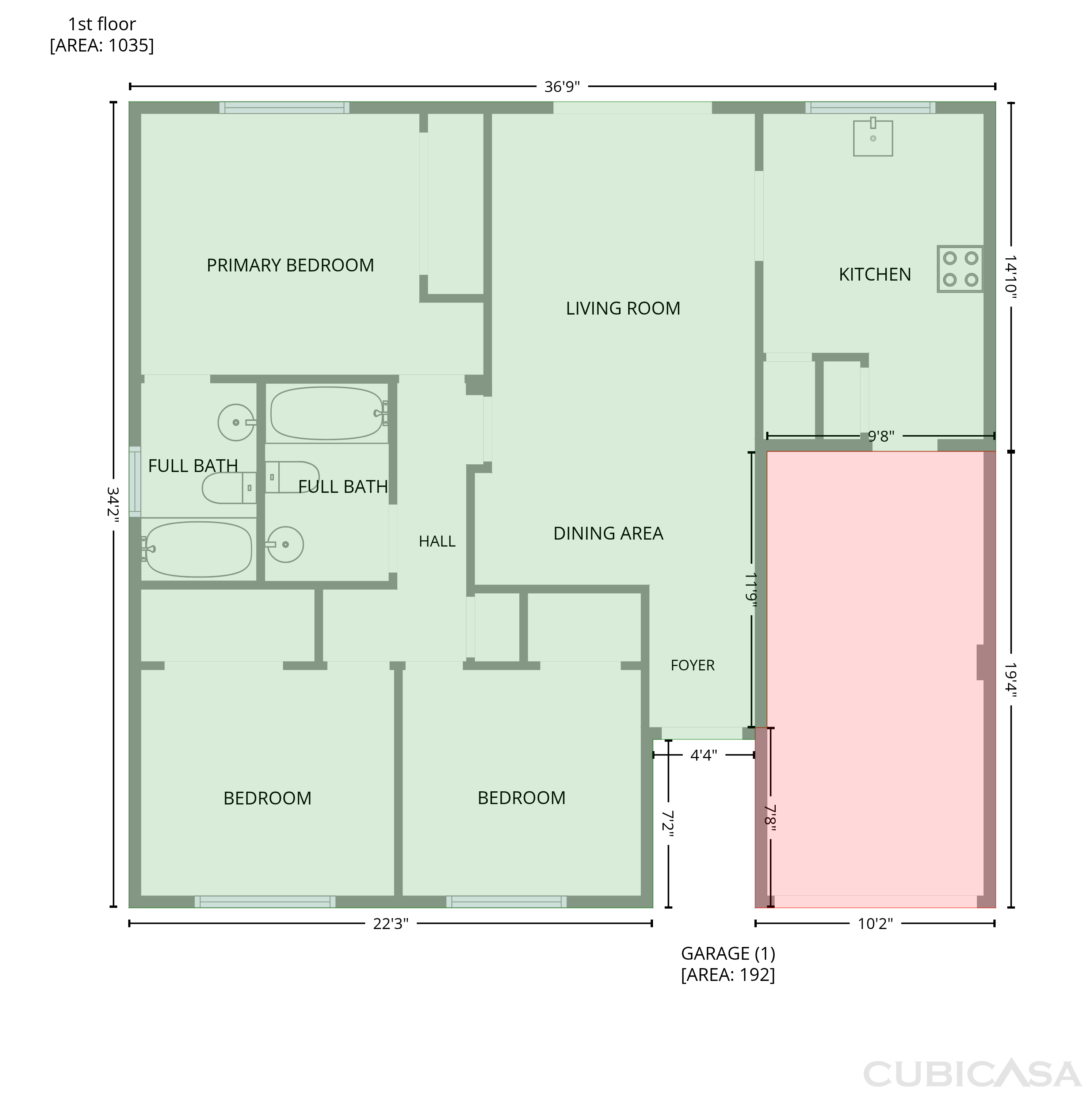 Main Floor of 13236 Pike Lake Dr, Riverview, FL