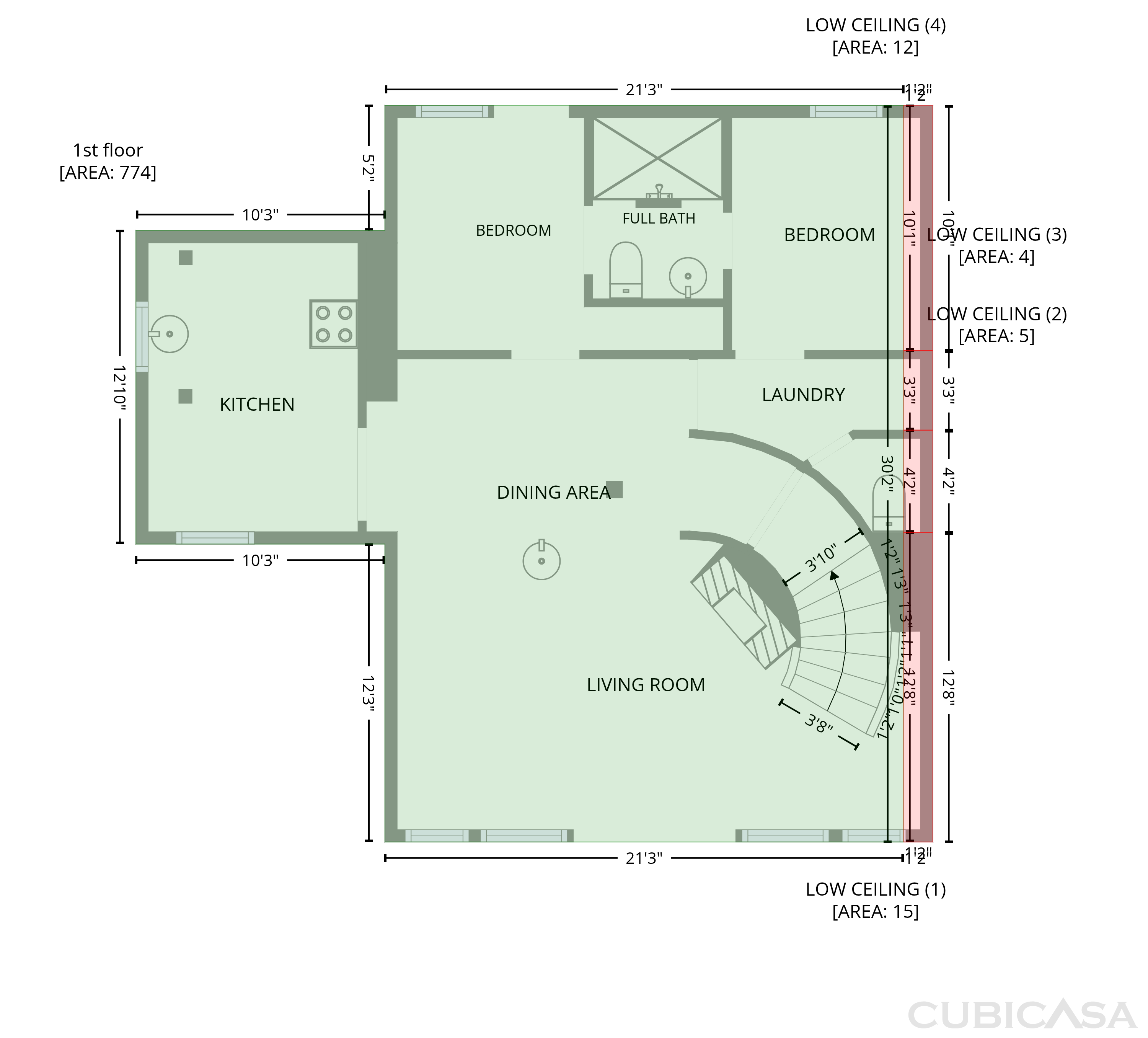 Main Floor of 3419 Lakeview Pkwy, Locust Grove, VA