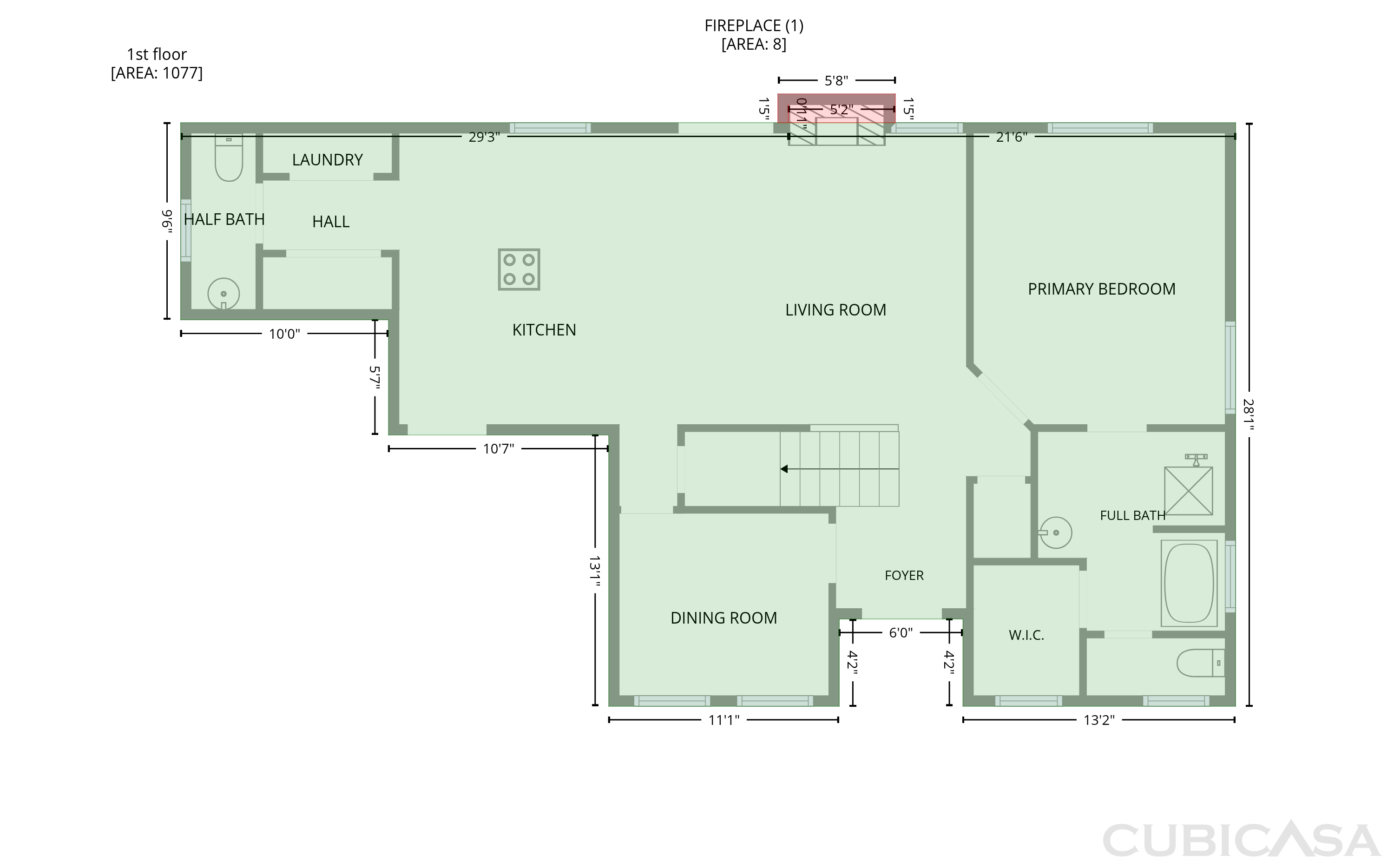 Second Floor of 311 Hickory Wood Dr, Kannapolis, NC