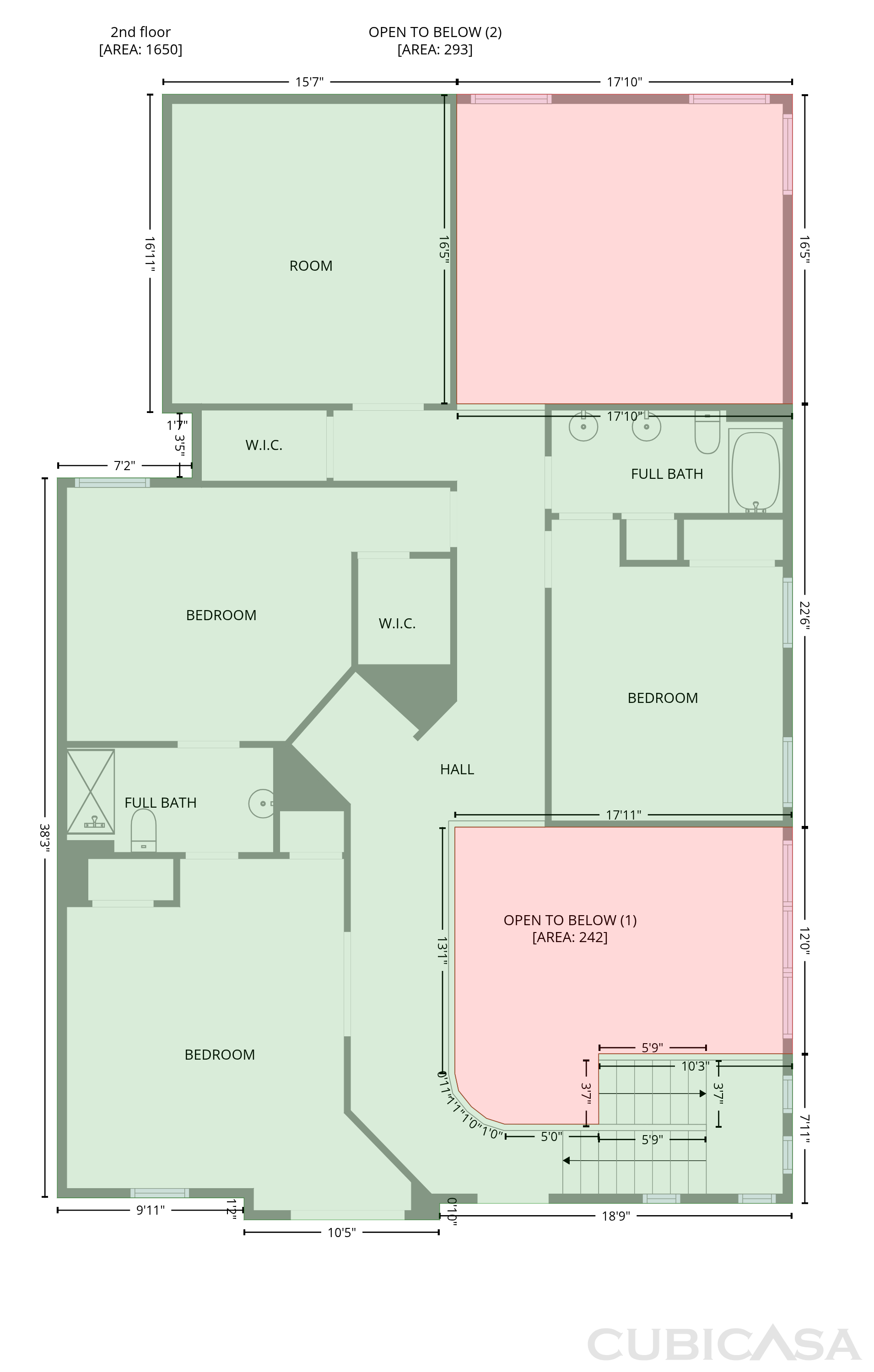 Second Floor of 2711 Mossgrove Park, San Antonio, TX