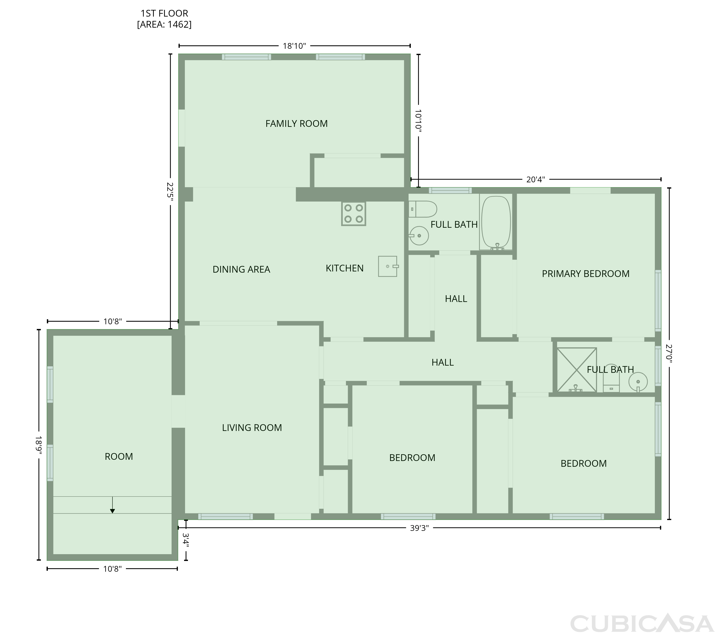 Main Floor of 15525 Bedford Cir E, Clearwater, FL