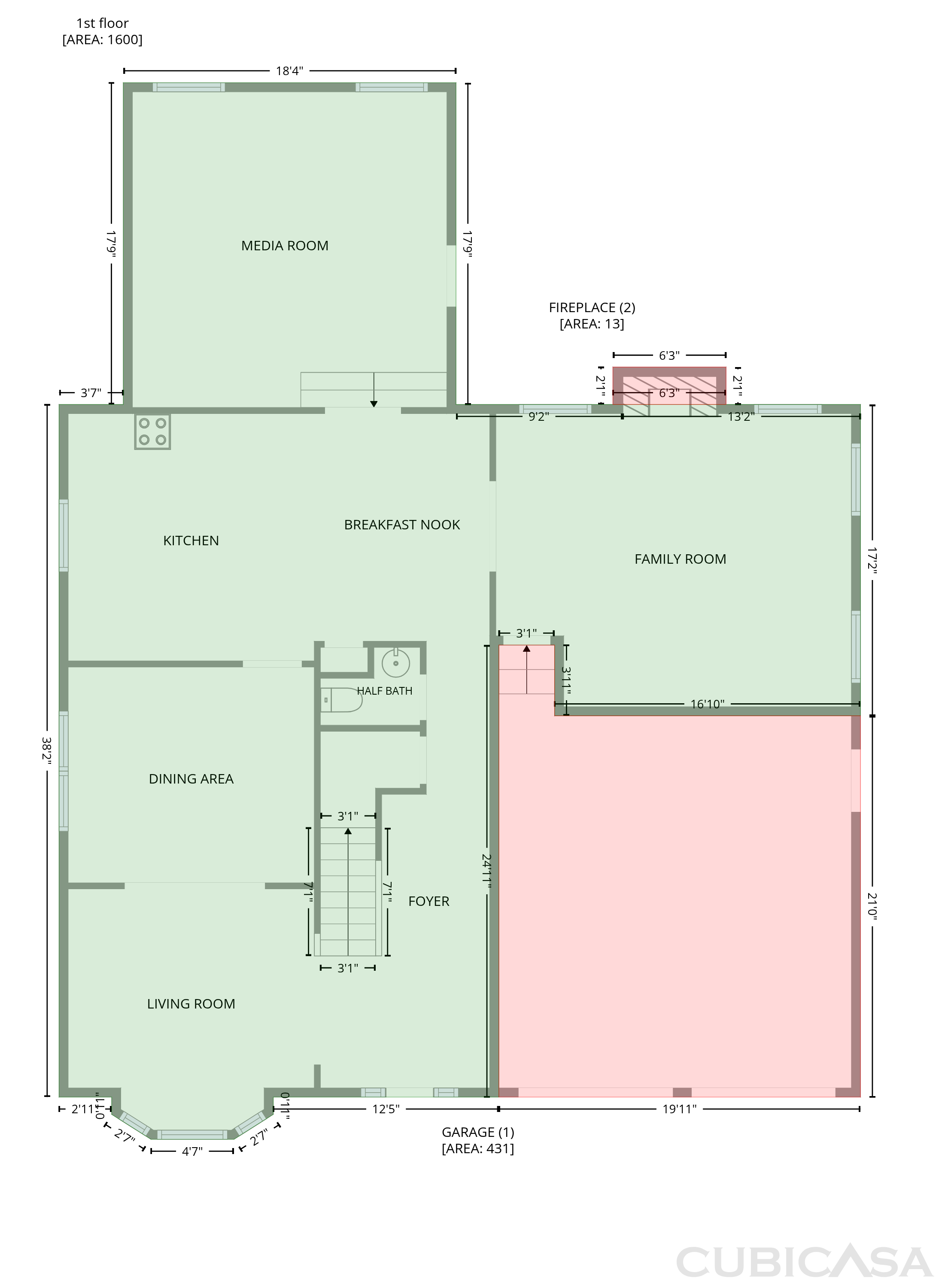 Main Floor of 4903 Homeplace Dr, Apex, NC