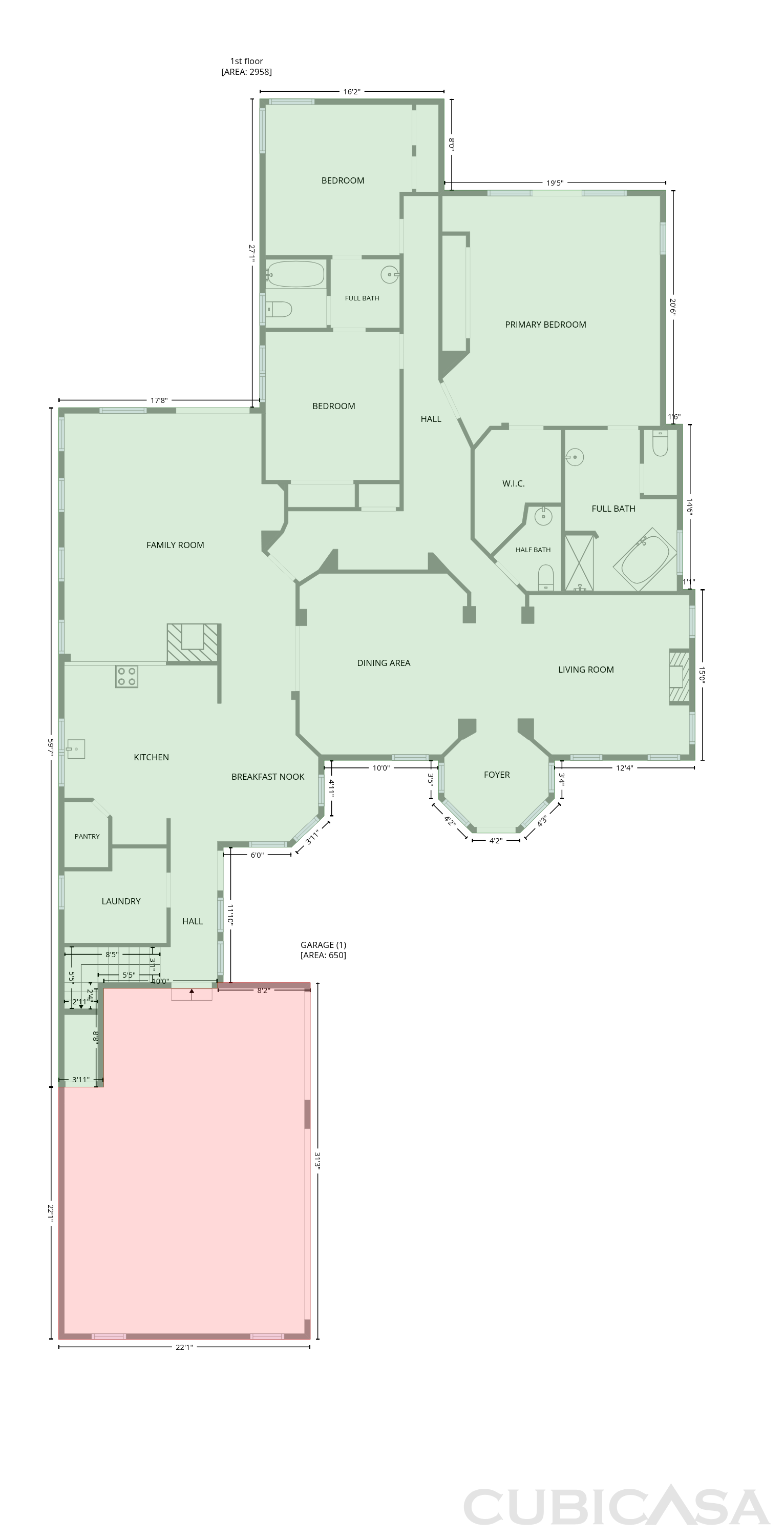 Main Floor of 3172 Chasen Dr, Cameron Park, CA