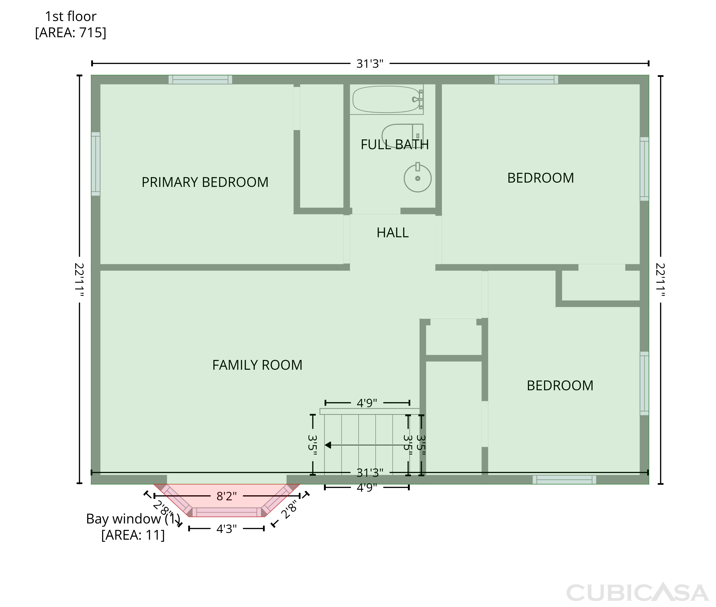 Second Floor of 3802 Forestdale Ave, Woodbridge, VA