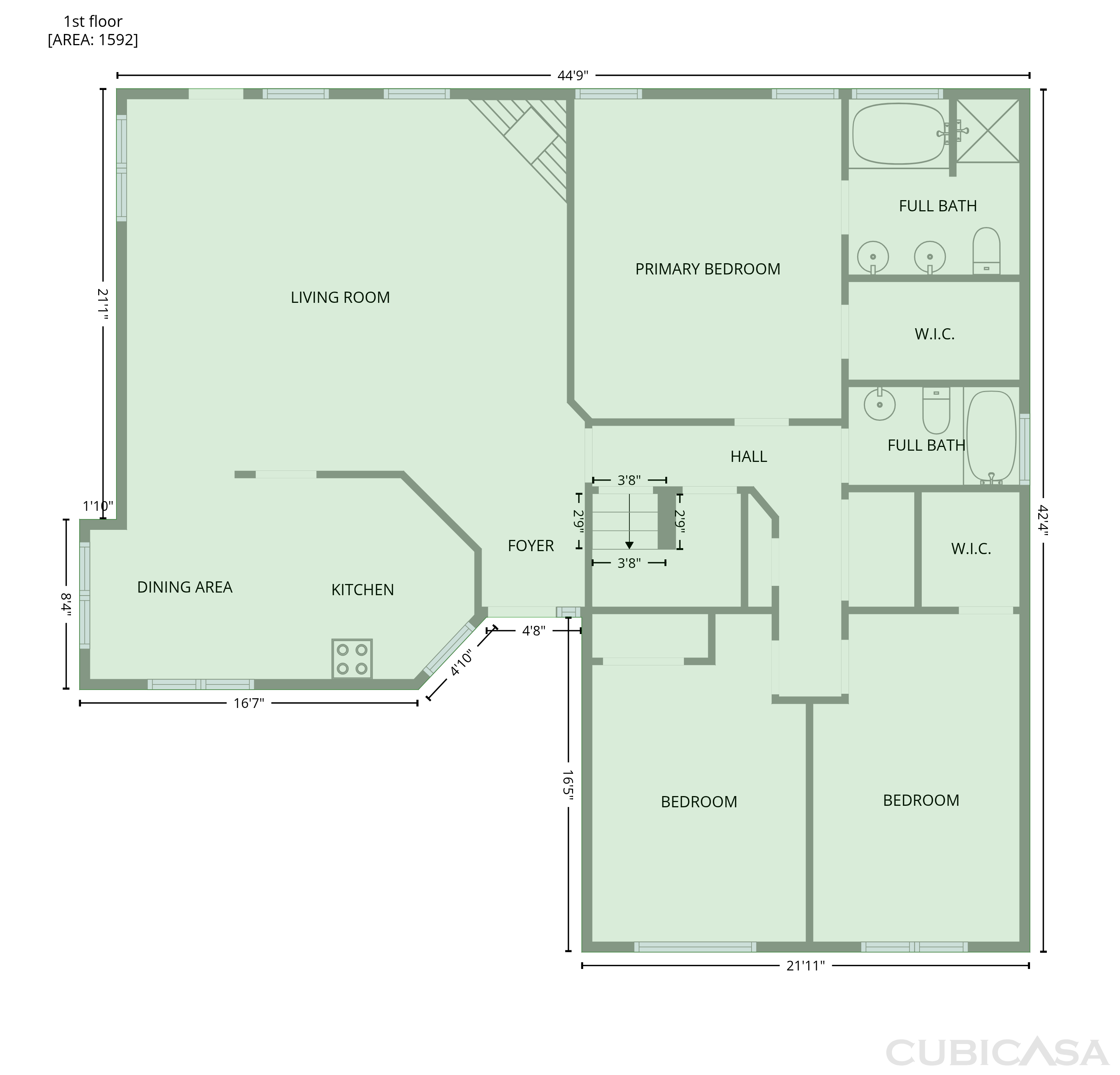 Main Floor of 765 Trebor Dr, Garner, NC