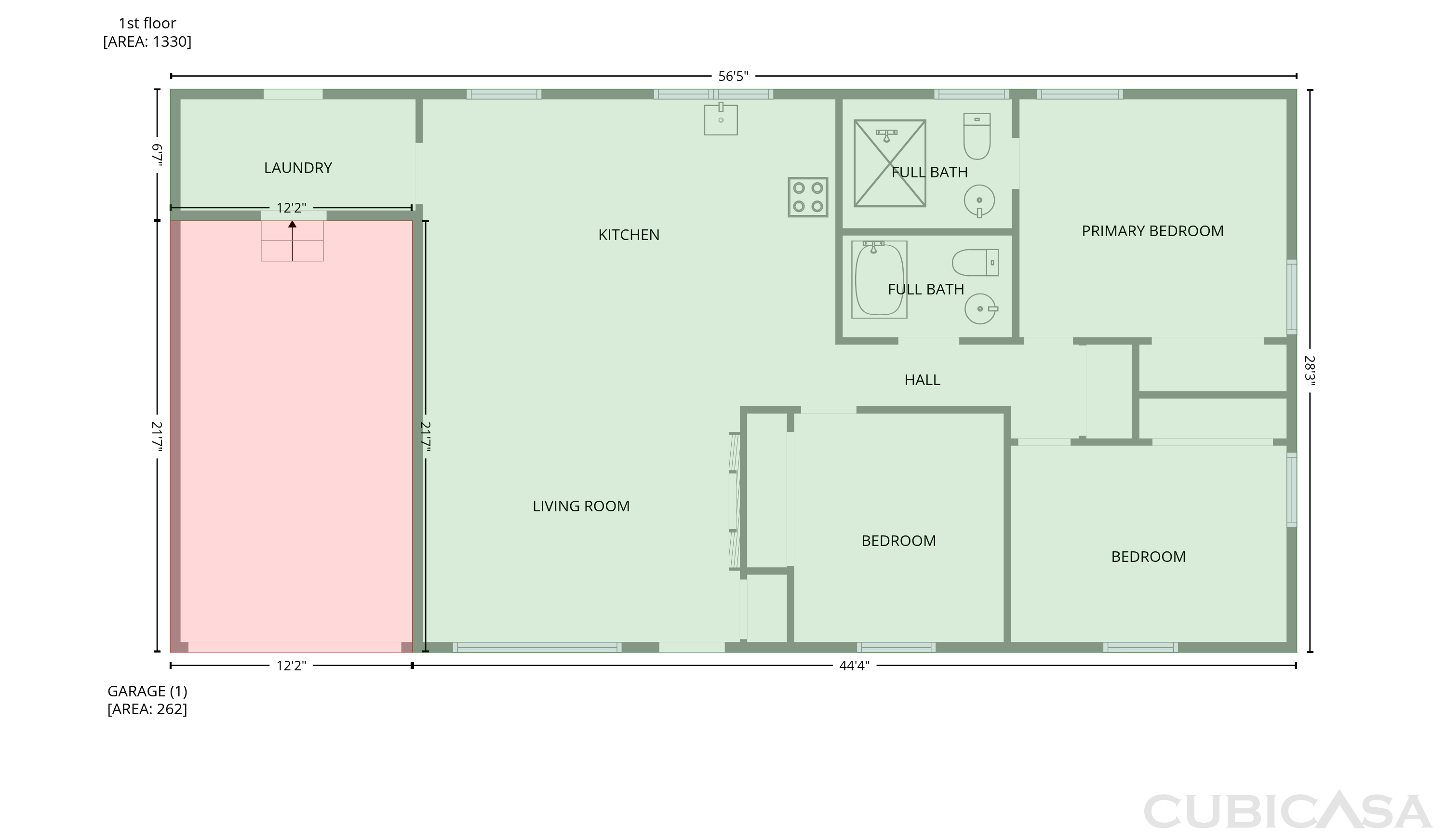 Main Floor of 7613 Driftwood Dr, Myrtle Beach, SC