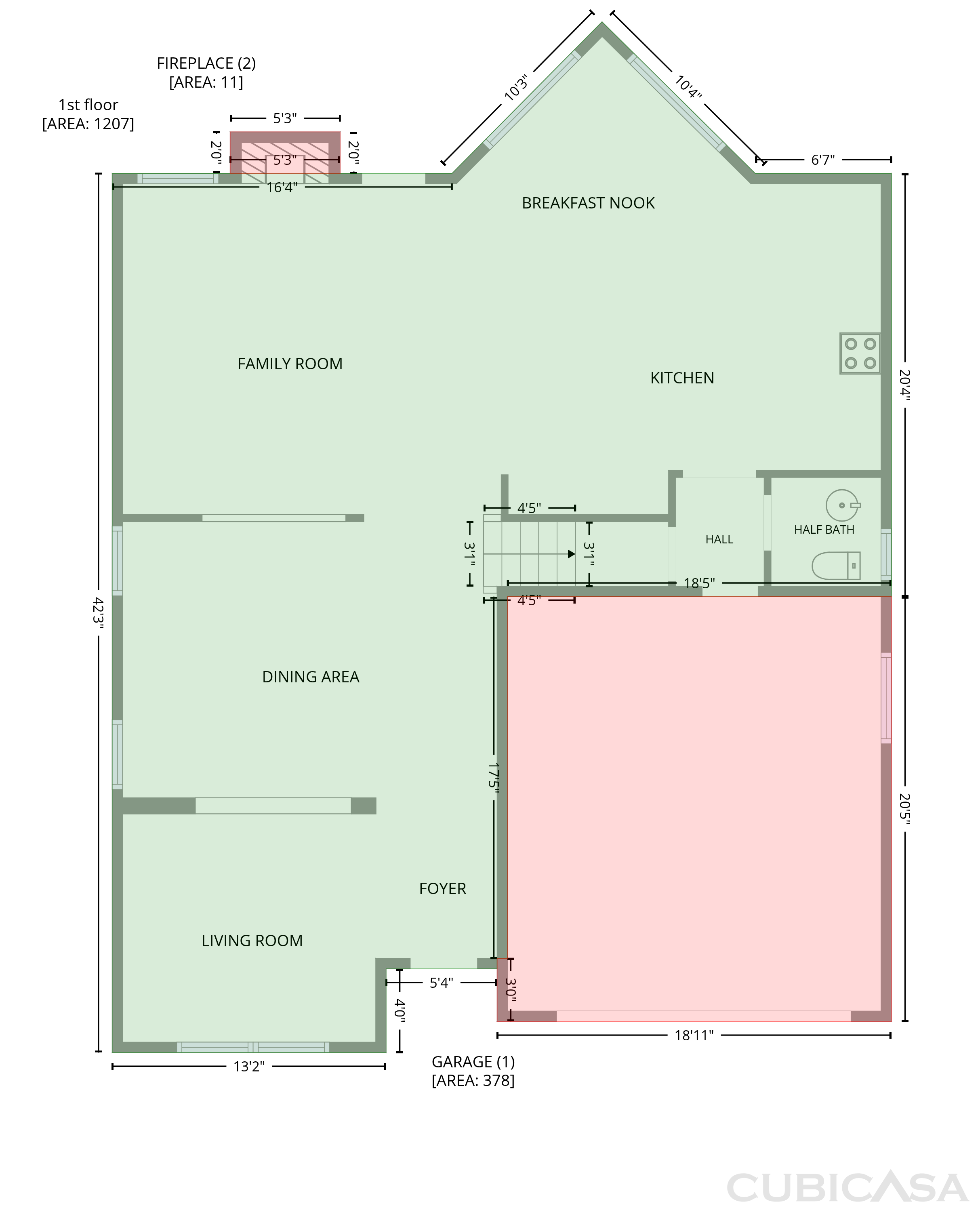 Main Floor of 247 Brooksdale Dr, Columbia, SC
