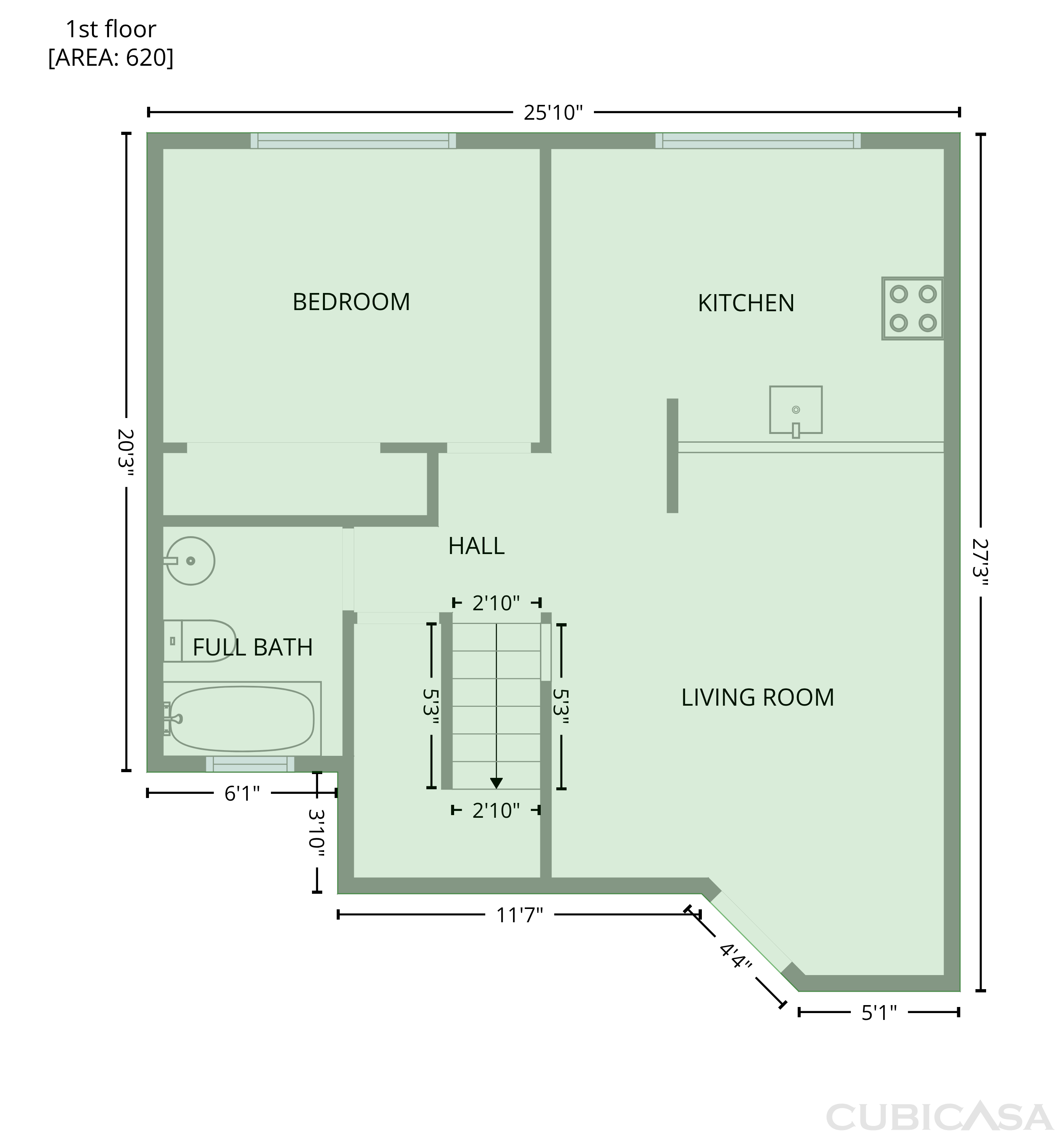 Main Floor of 19601 N 7th St, Phoenix, AZ