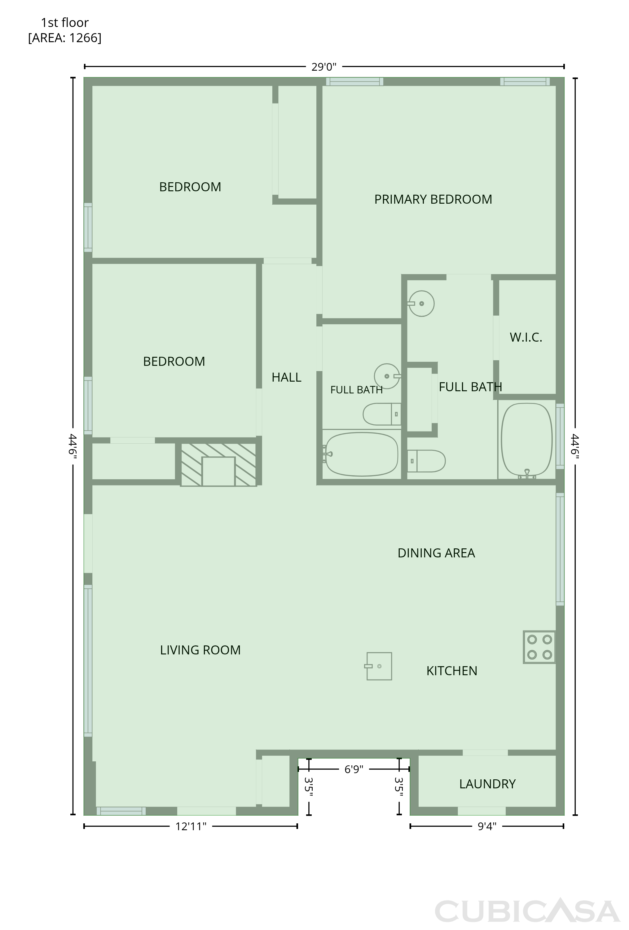 Main Floor of 1033 Olivewood Ln, Fort Worth, TX