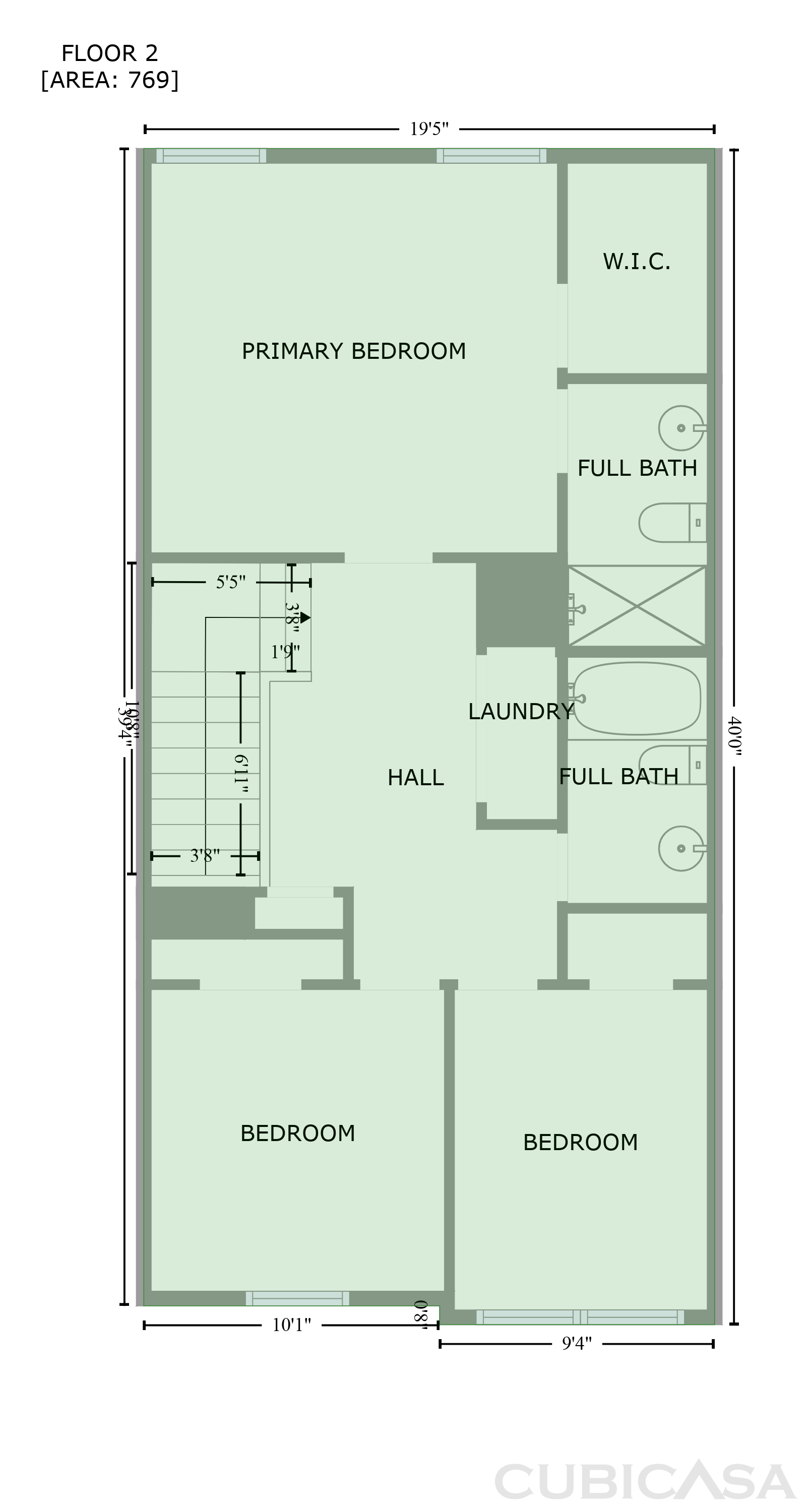 Second Floor of 6077 Oakley Rd, Union City, GA