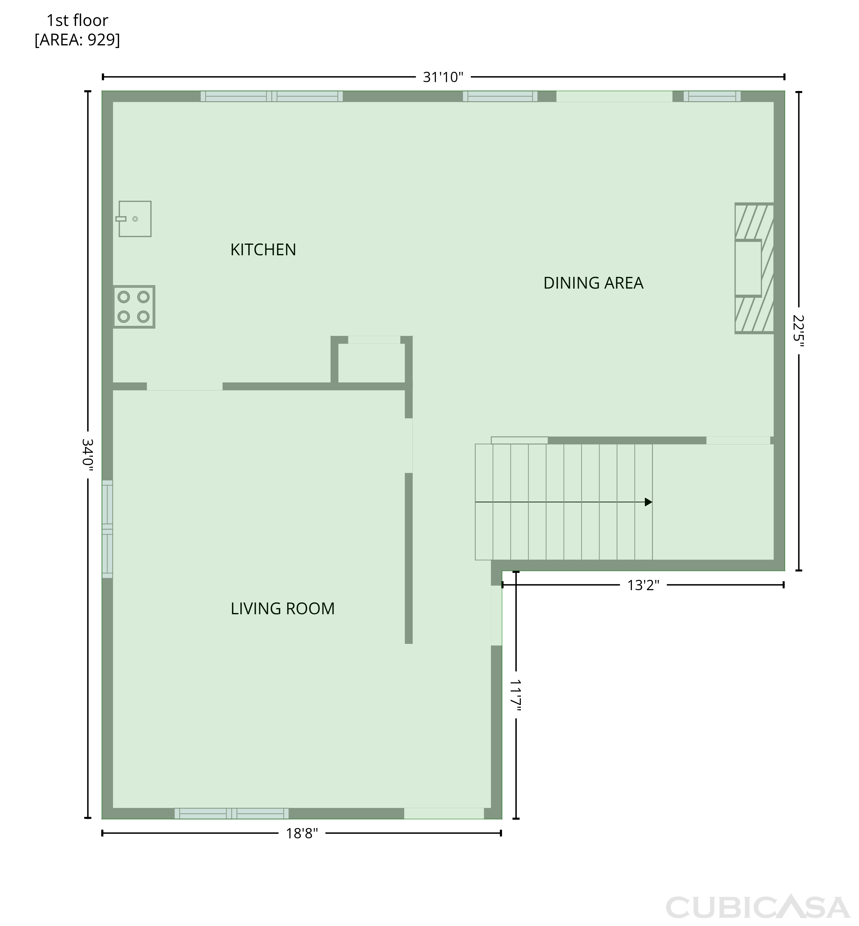 Main Floor of 6800 Rebel Grove Dr, Converse, TX