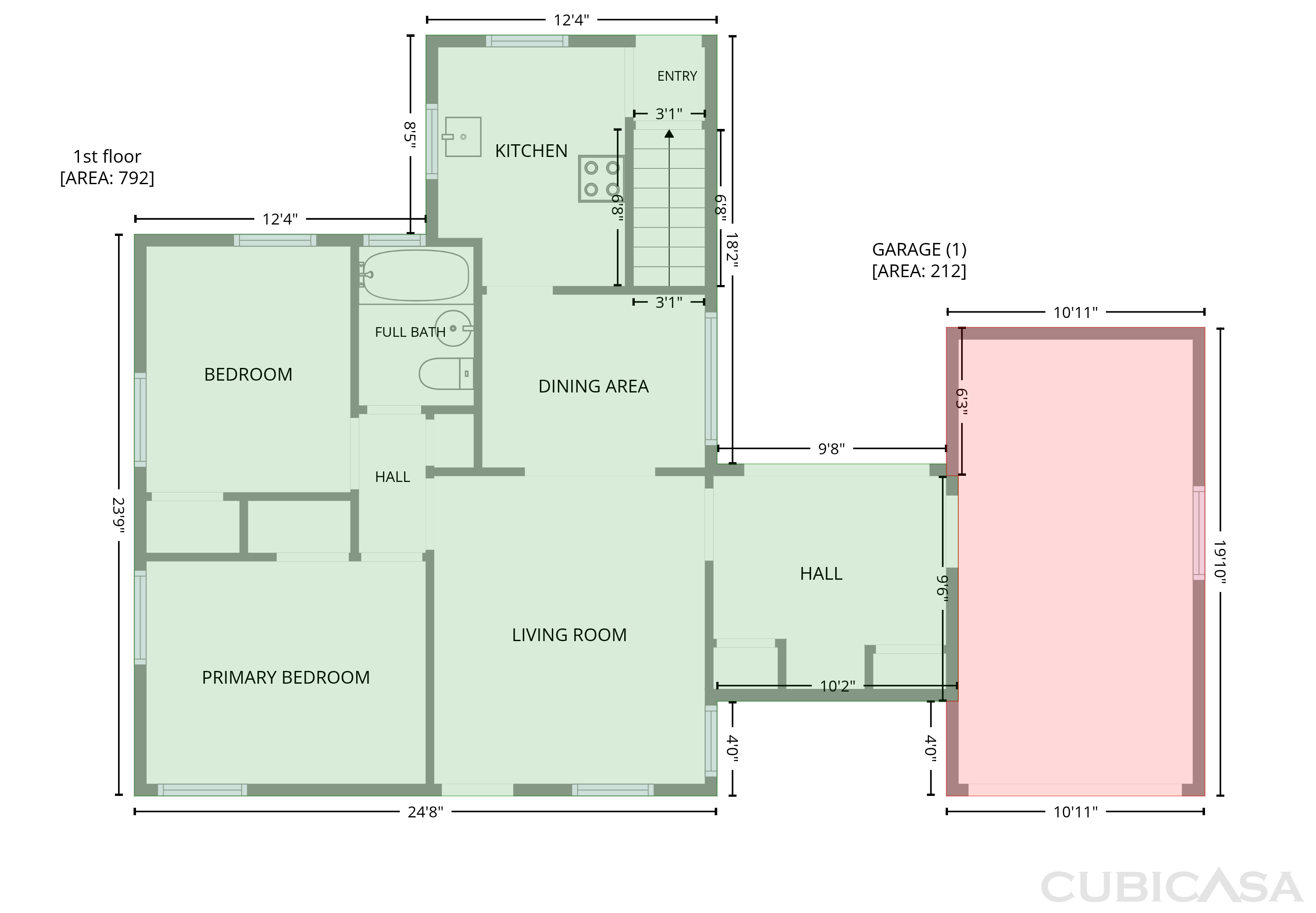 Second Floor of 10308 E 39th St, Kansas City, MO