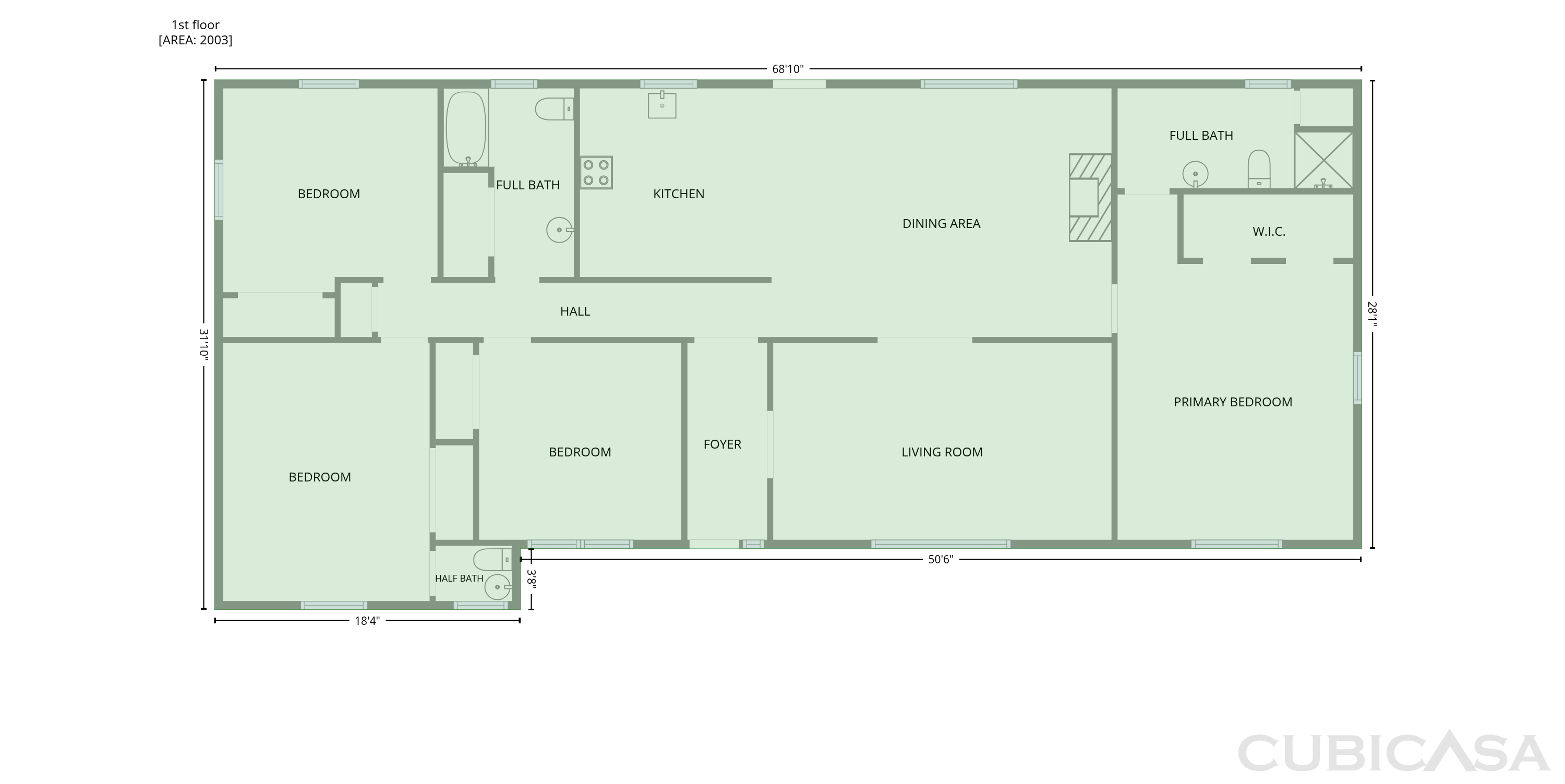 Main Floor of 101 Tipperary Ln, Winston Salem, NC