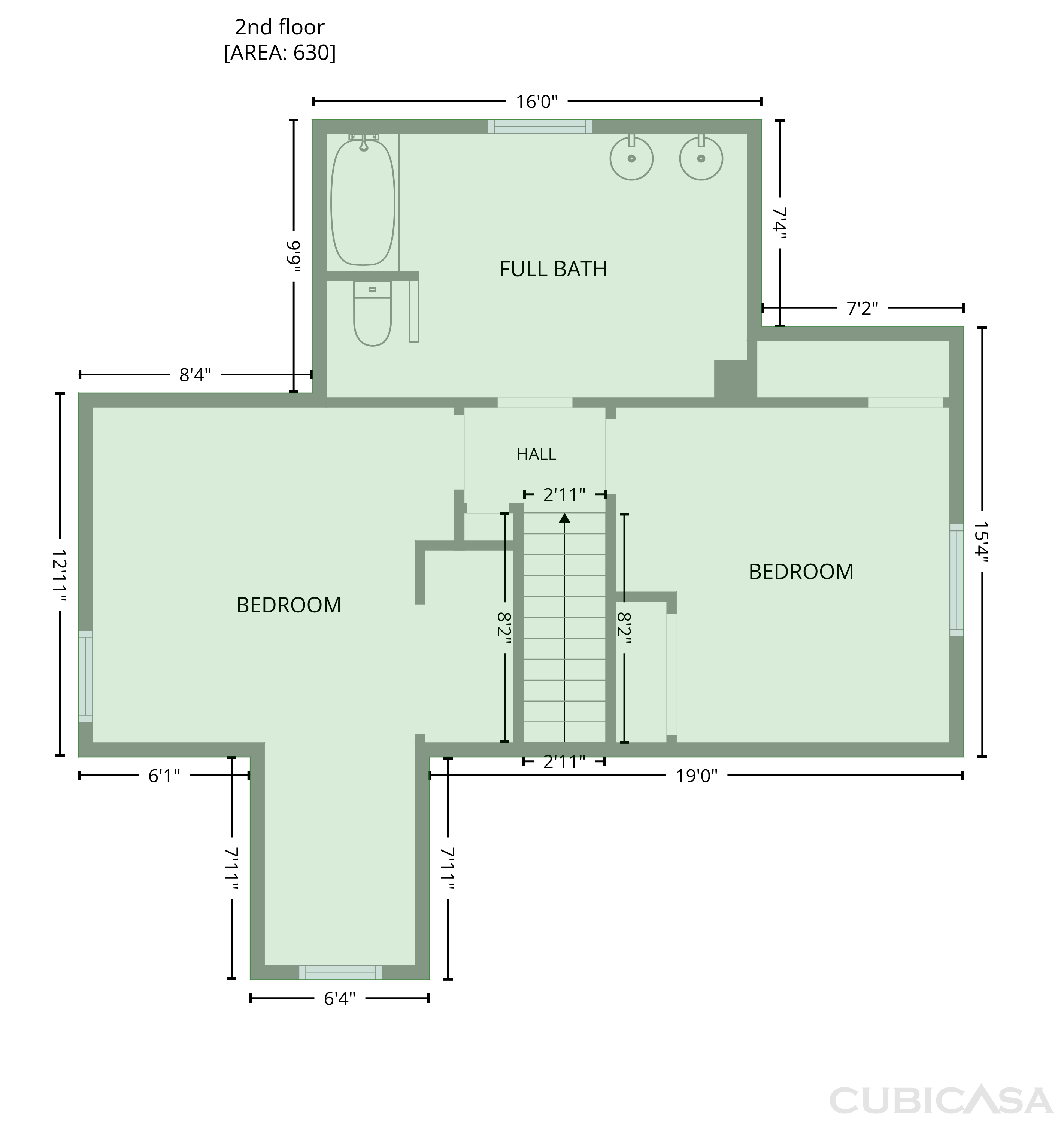 Second Floor of 8317 Moritz Dr, Stokesdale, NC
