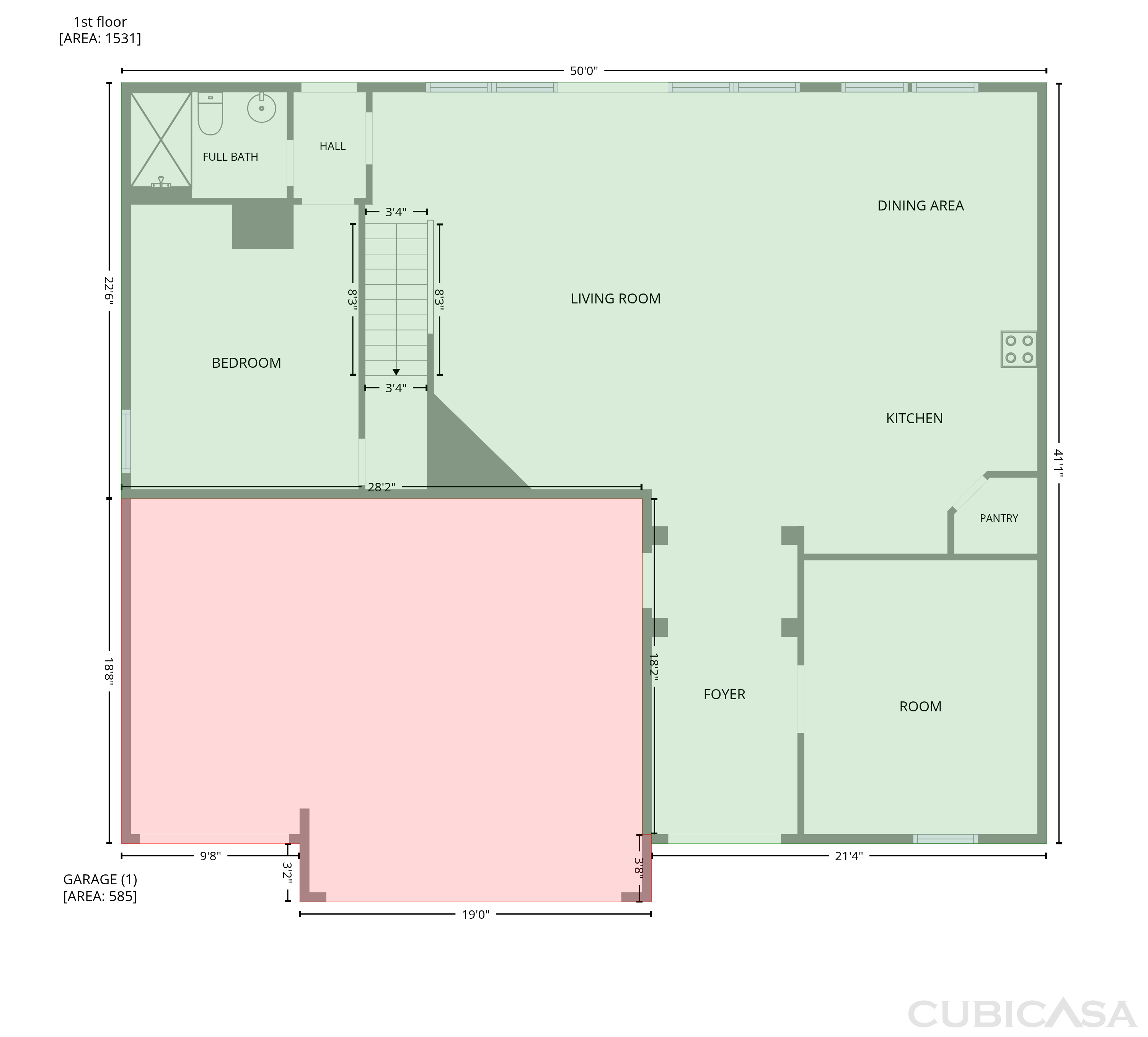 Main Floor of 13176 Twin Bridges Dr, Riverview, FL