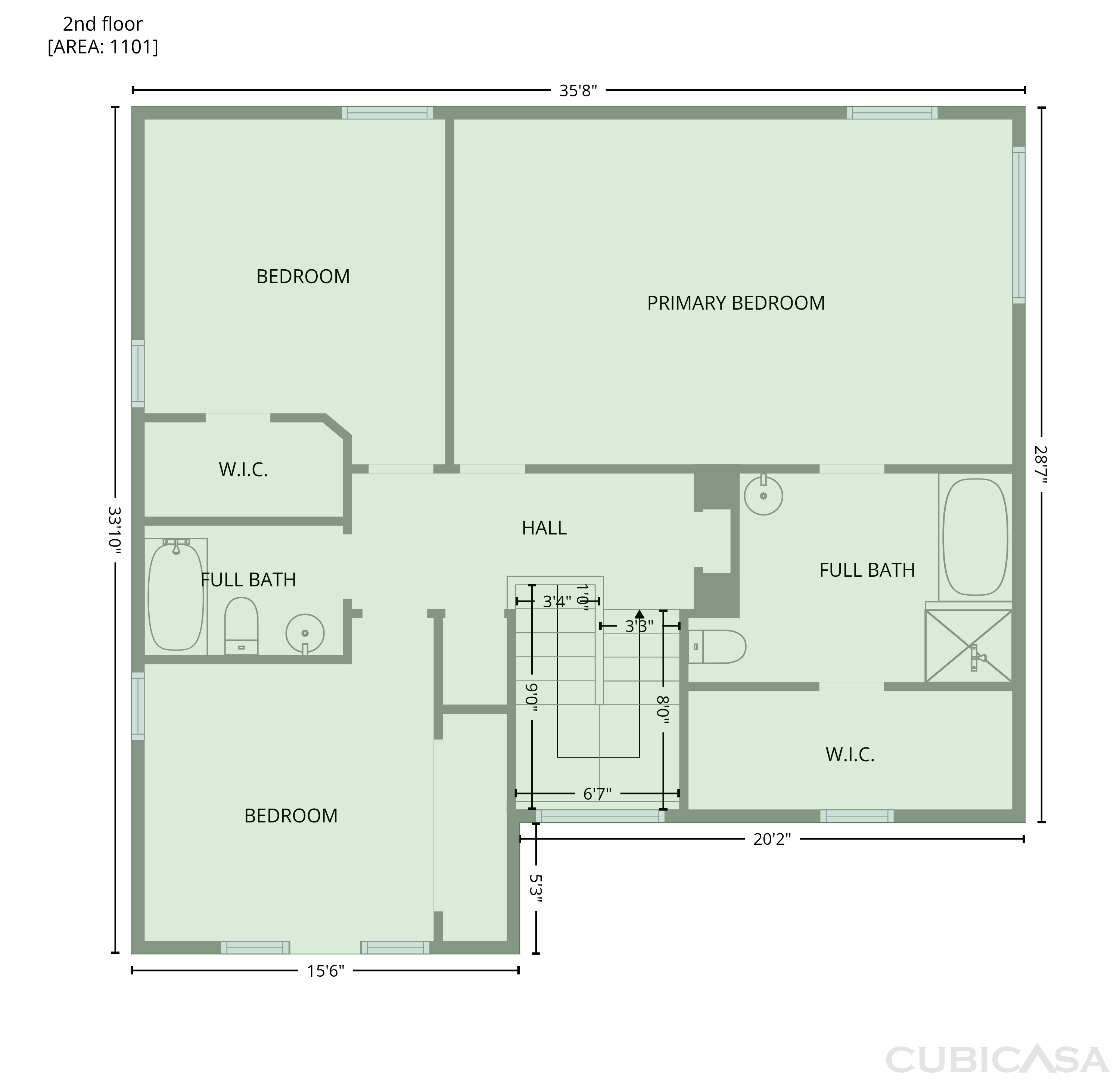 Second Floor of 7702 Grey Goose Trl, Arlington, TX