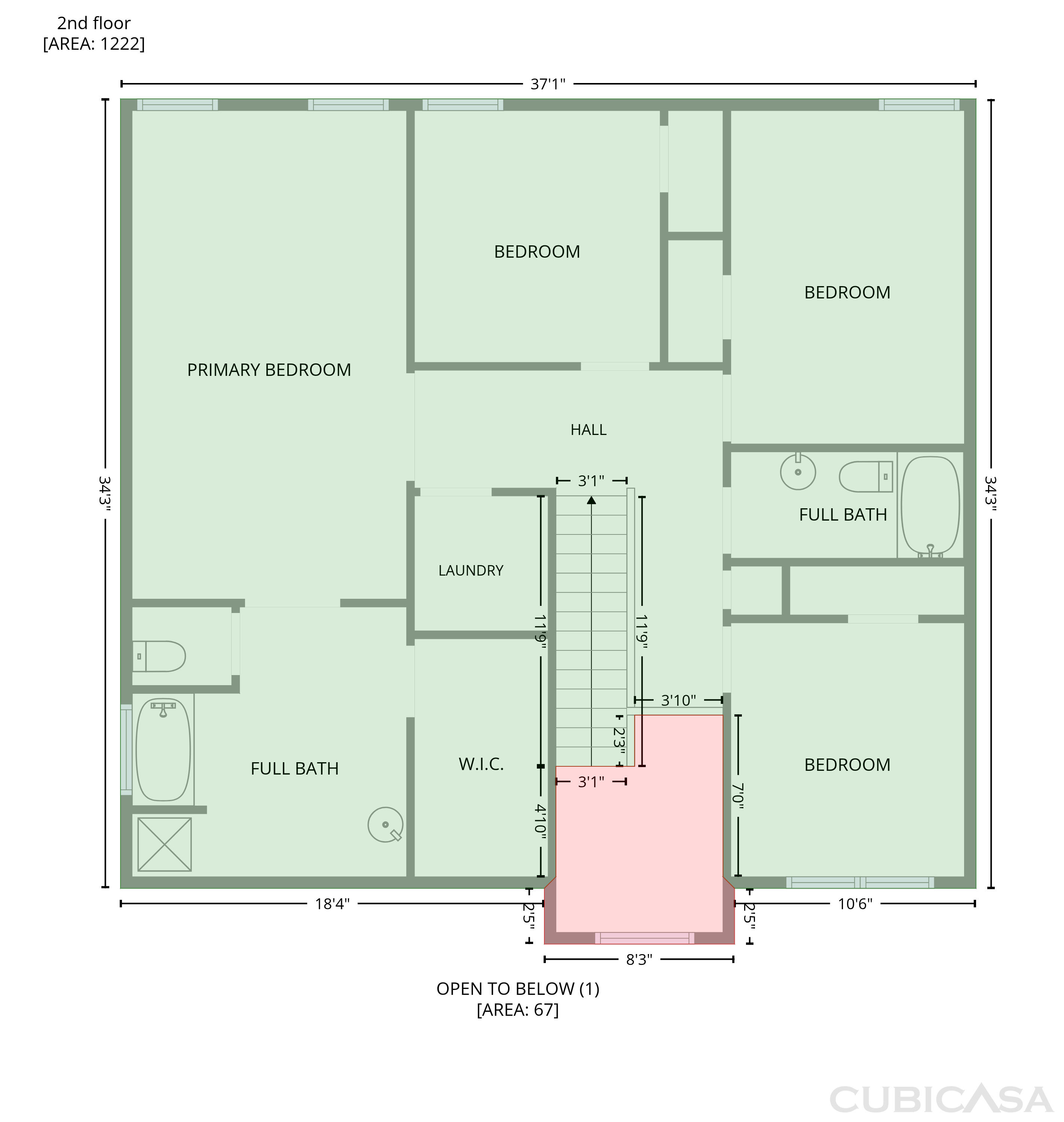 Second Floor of 11528 Erwin Ridge Ave, Charlotte, NC