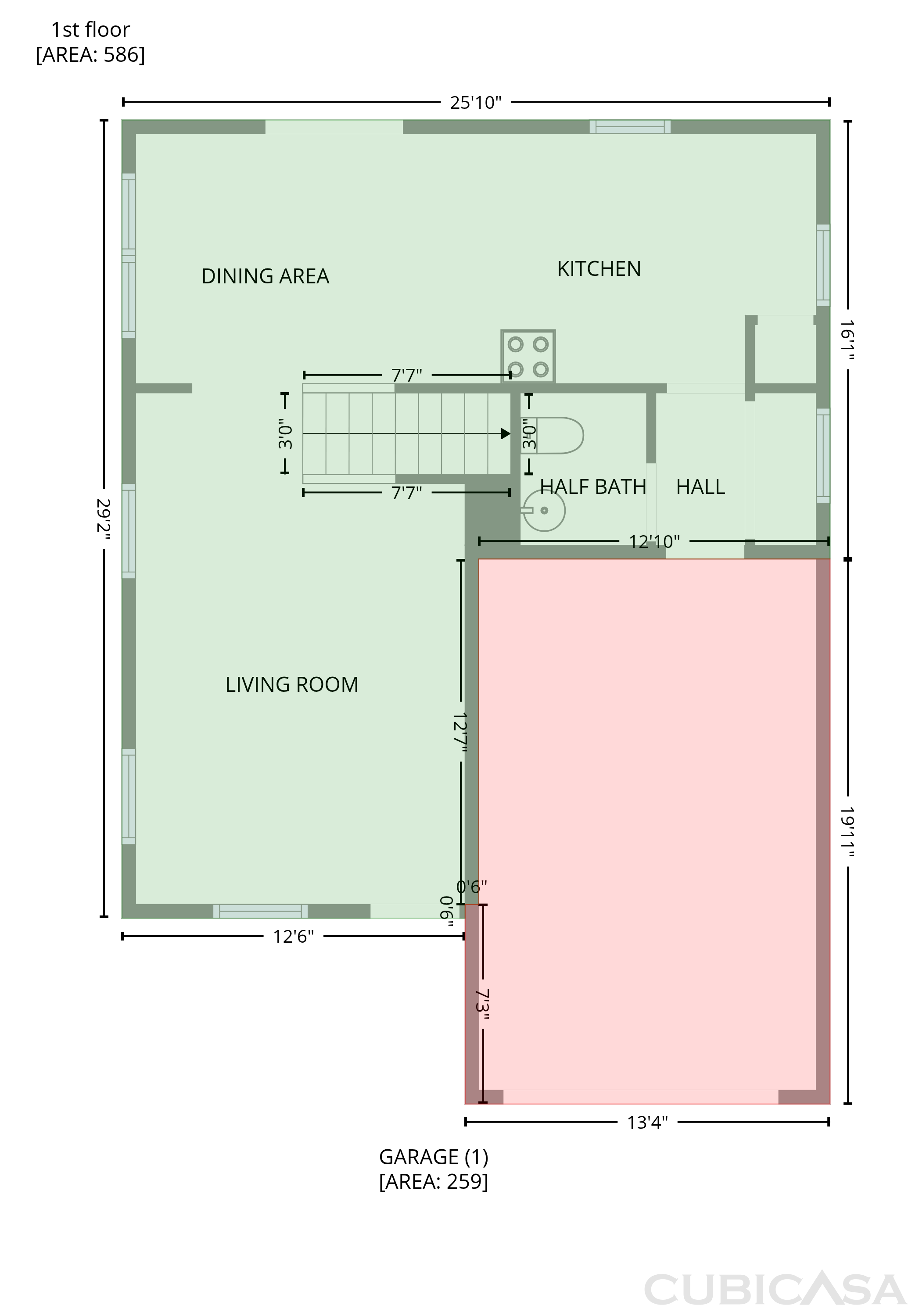 Main Floor of 738 Pebblebranch Ln, Blythewood, SC