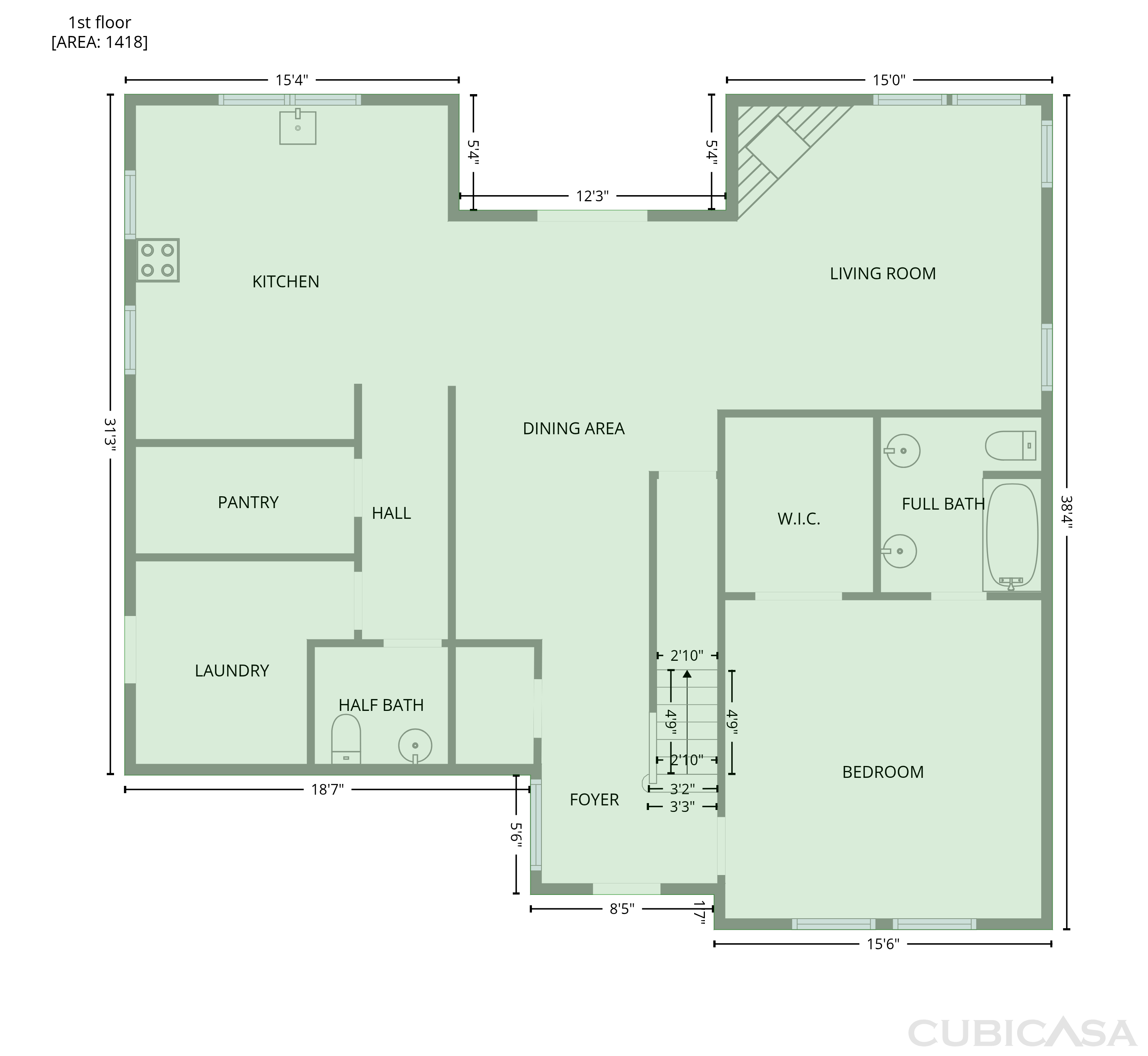 Main Floor of 2190 County Road 2027, Glen Rose, TX