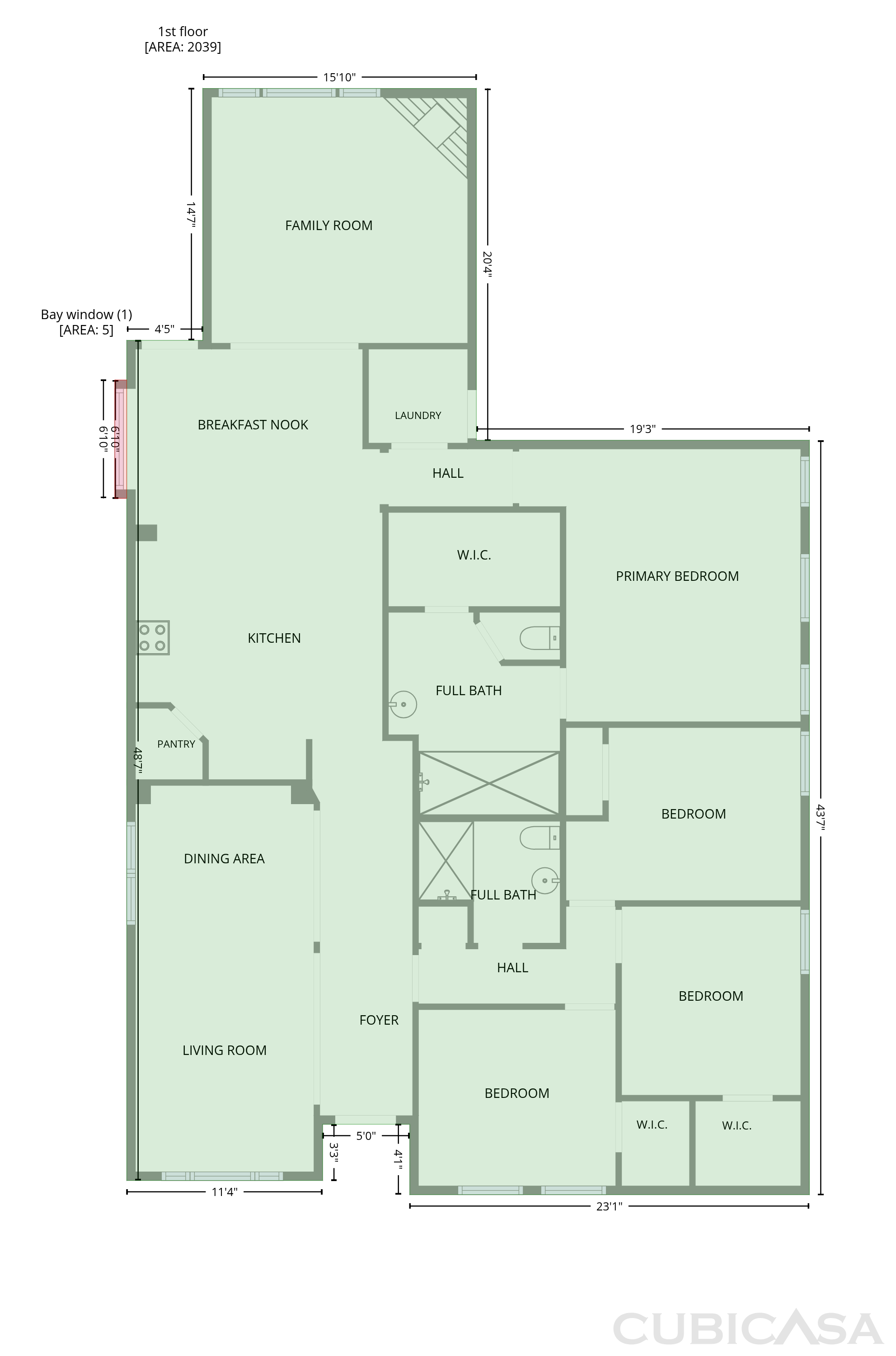 Main Floor of 1213 Whitecreek Dr, Glenn Heights, TX