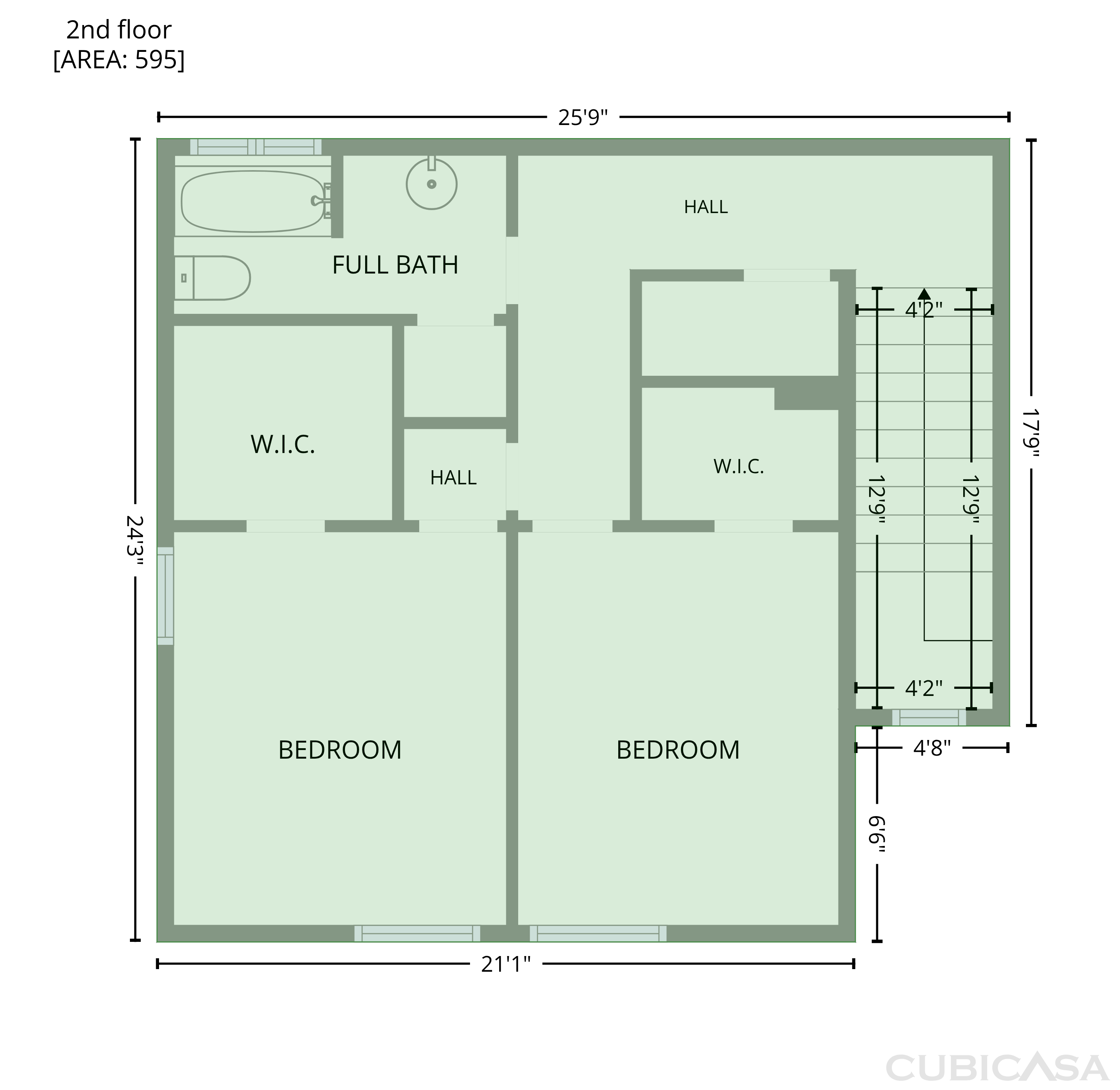 Second Floor of 8703 Silver Quail, San Antonio, TX